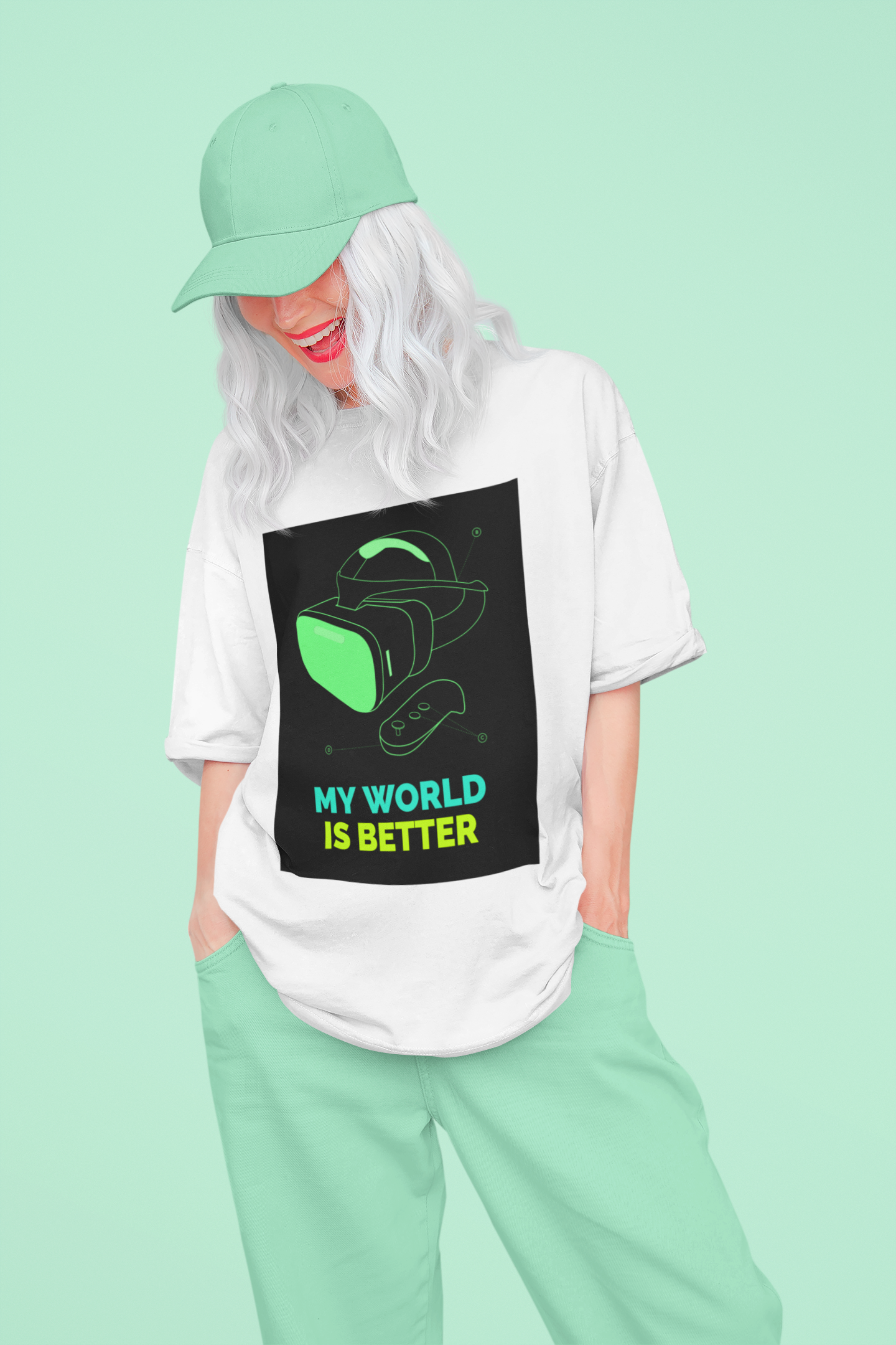 Nome do produto  Camiseta Gamer VR