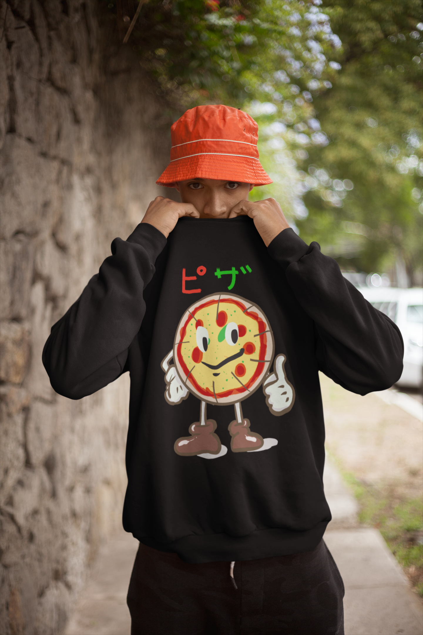 Nome do produto  Moletom pizza