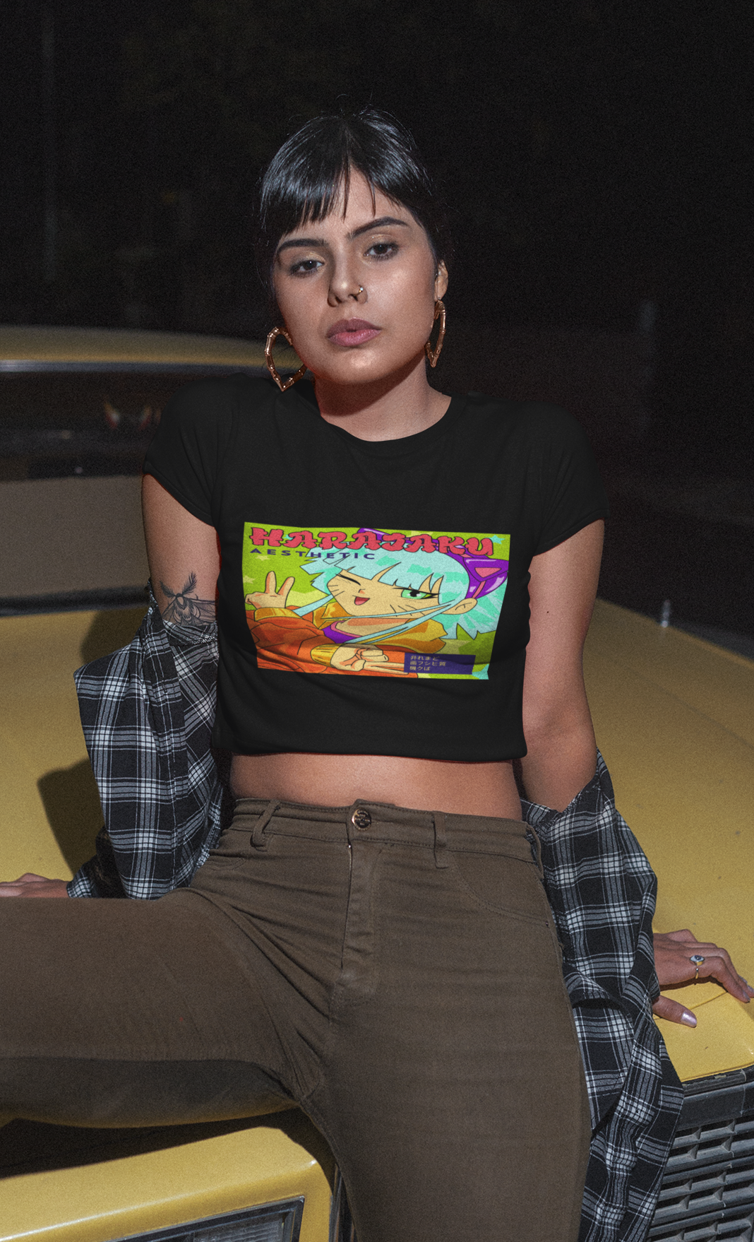 Nome do produto  CROPPED ANIME KANOJO NEKO