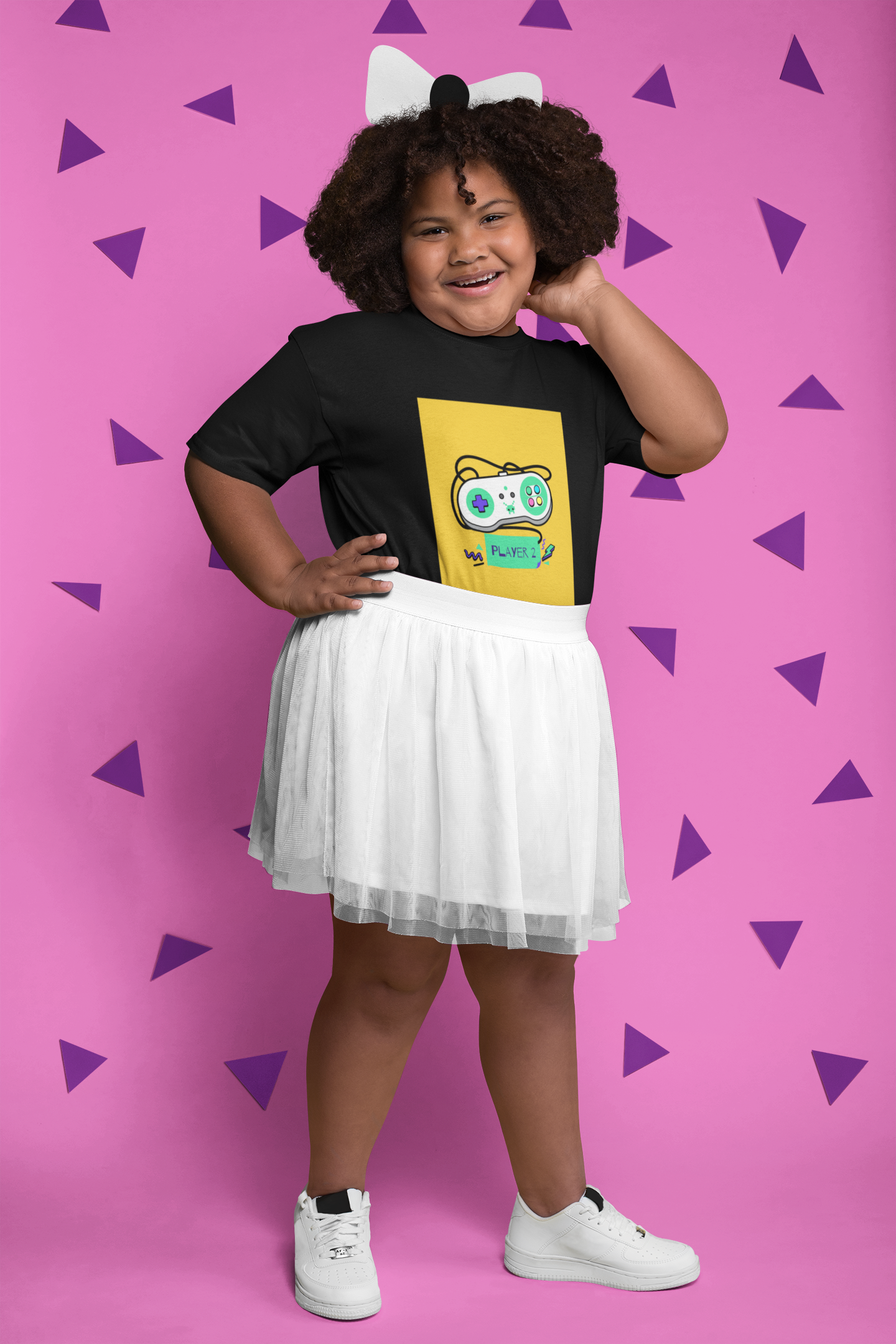 camiseta player 2 infanti