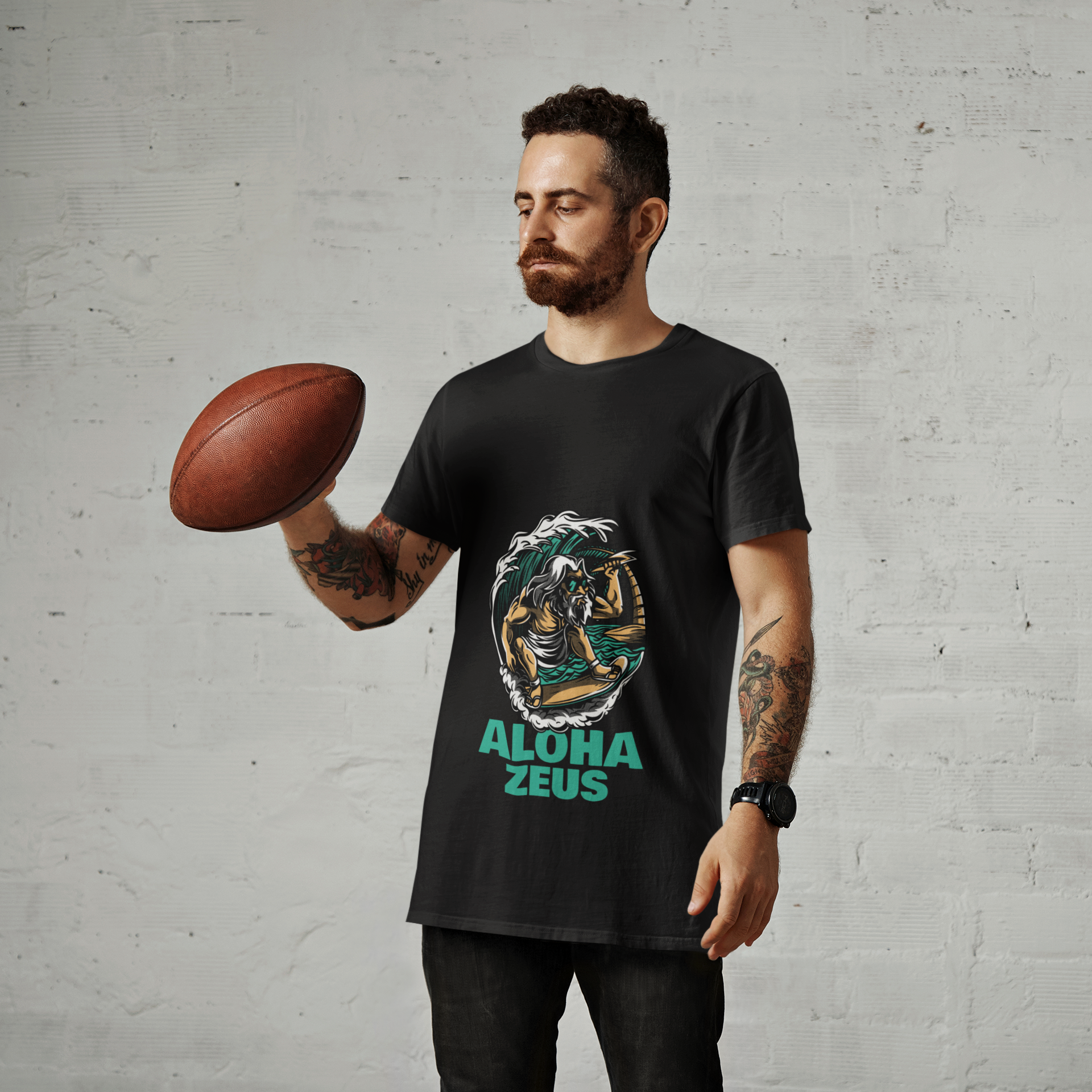 Nome do produto  CAMISETA ALOHA ZEUS