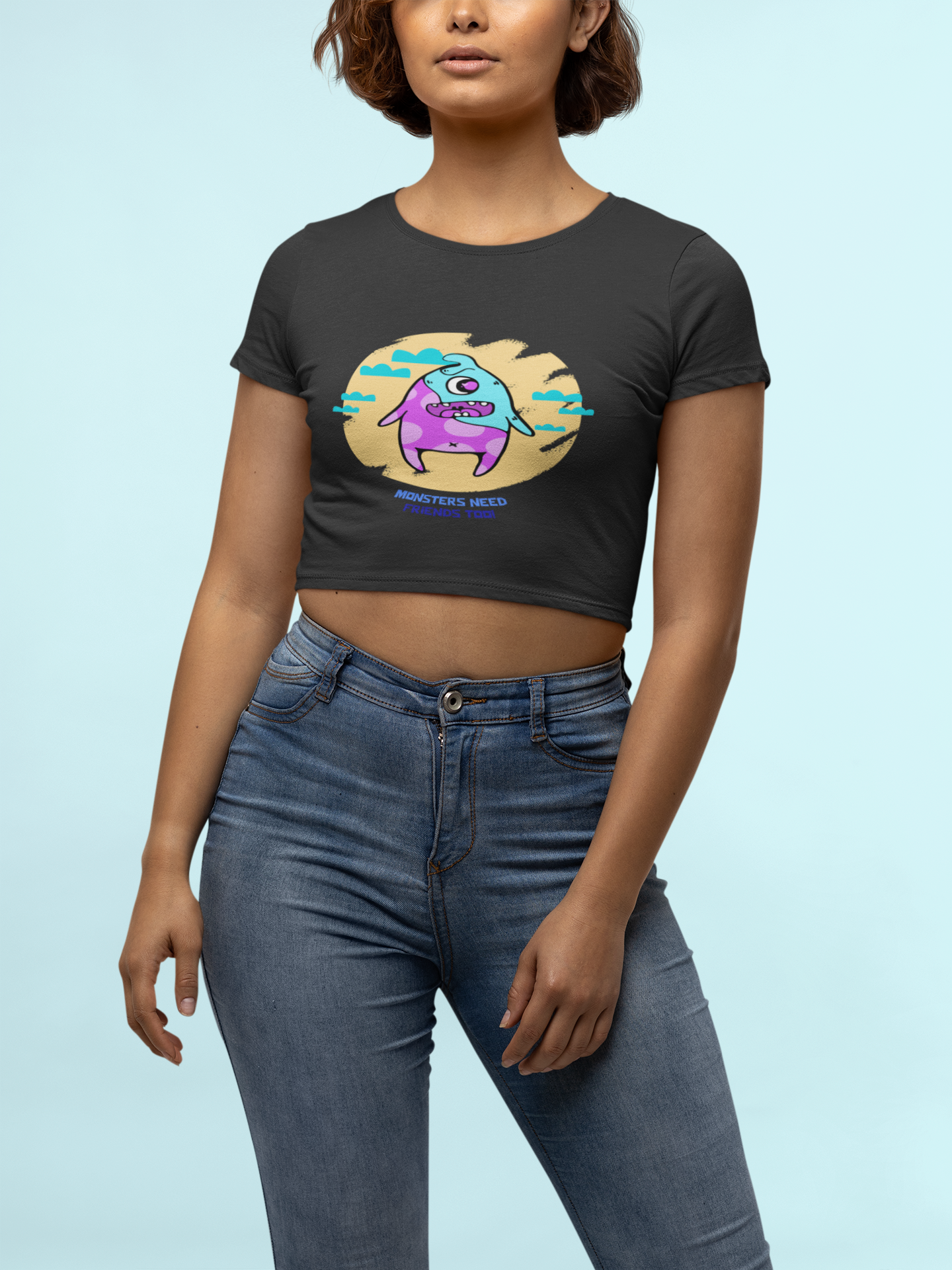 Nome do produto  cropped monsters