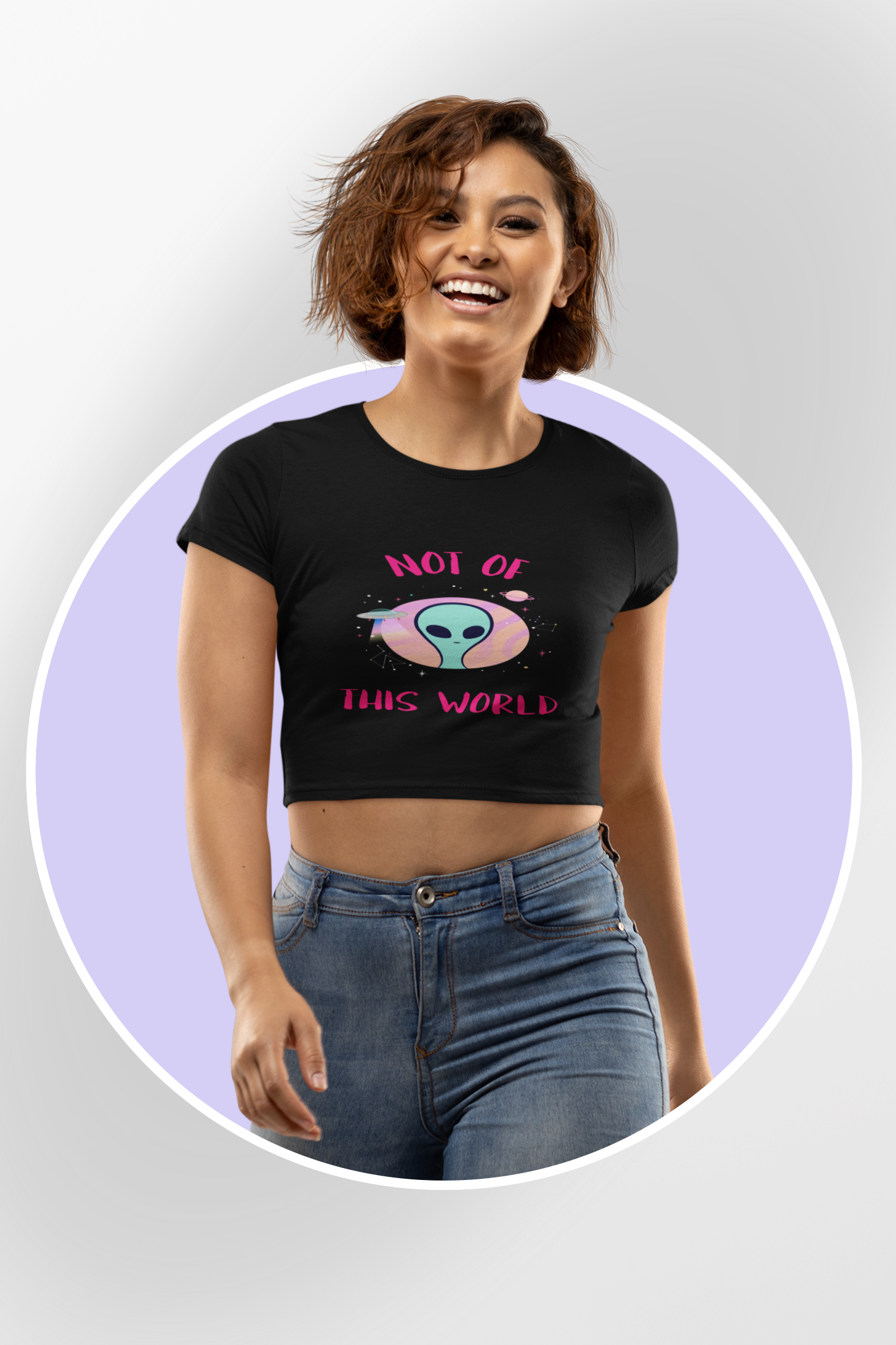 Nome do produto  cropped not of this world