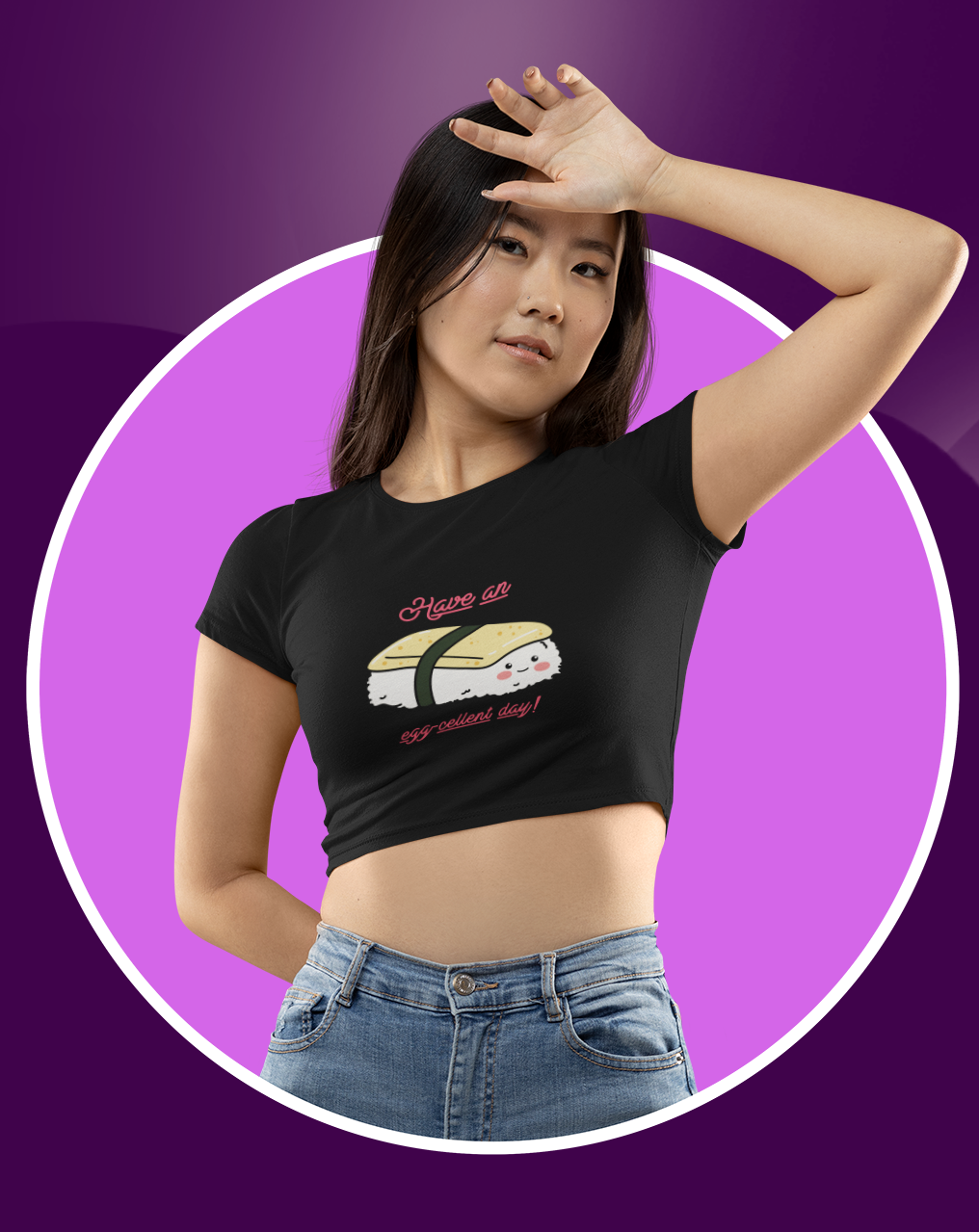 Nome do produto  cropped sushi