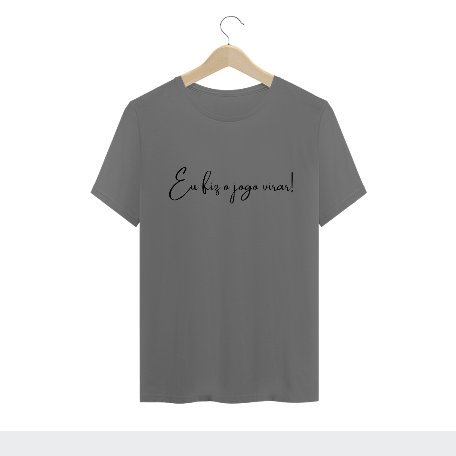 Nome do produto  Camisa Eu fiz o jogo virar