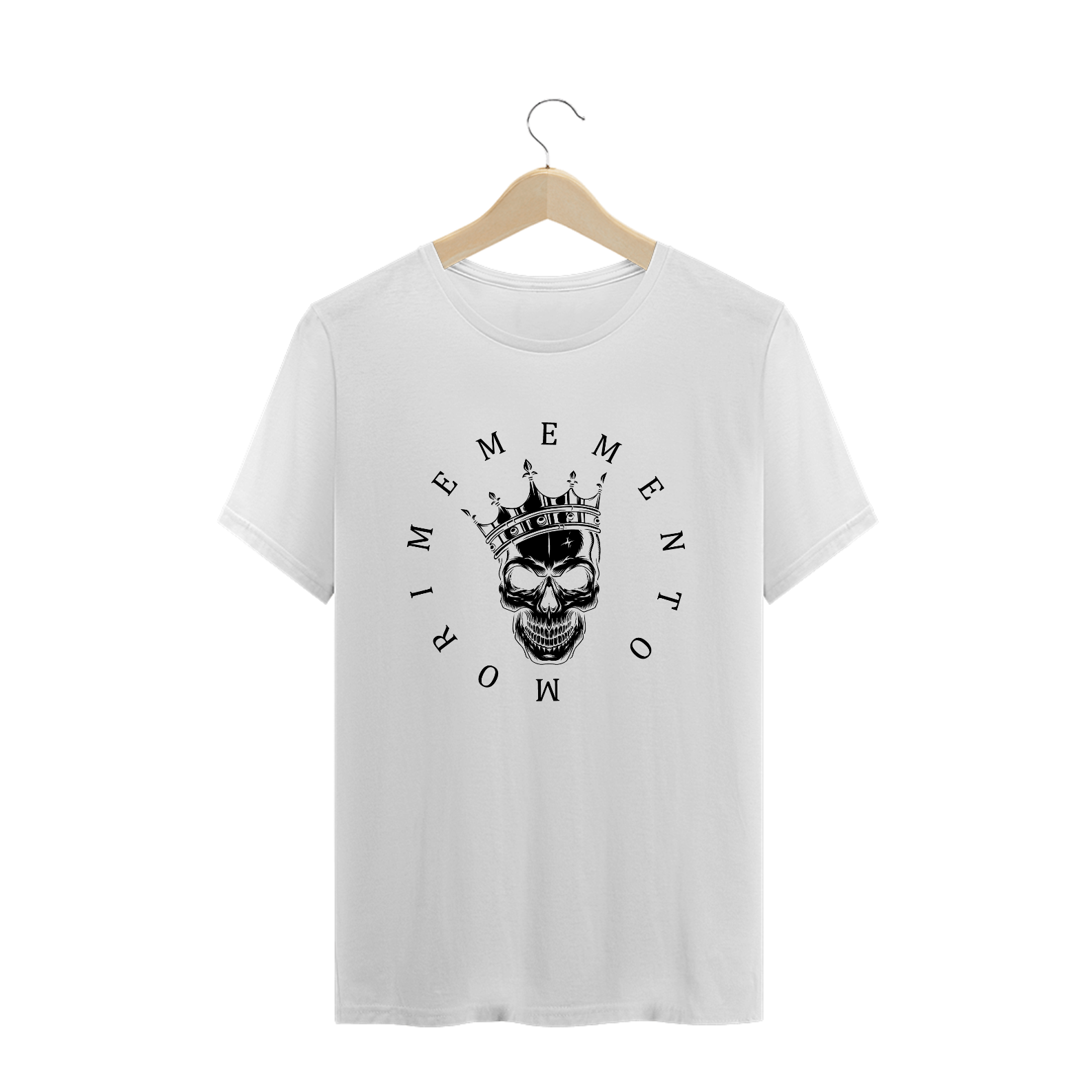 Nome do produto  T-SHIRT (MEMENTO MORI 2) WHITE PRIME