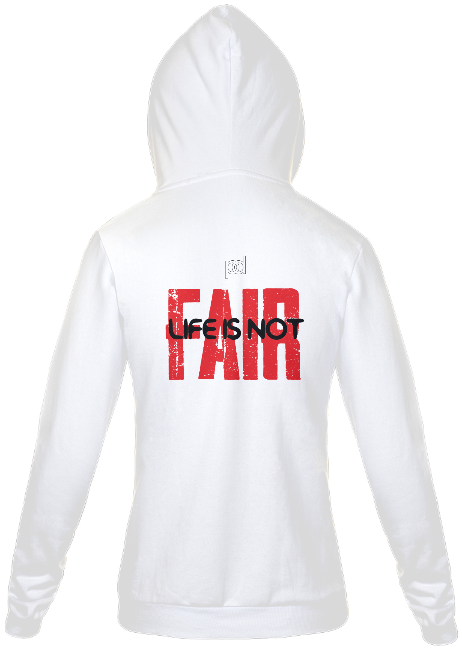 Nome do produto  CASACO (LIFE IS NOT FAIR) WHITE