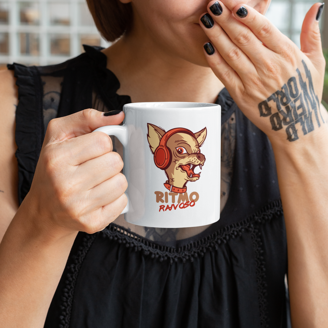 Nome do produto  Caneca Cachorro Pinscher Ritmo Raivoso