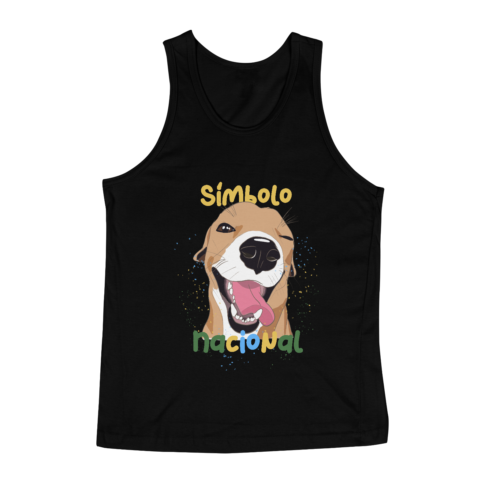 Nome do produto  Regata Masculina Vira-lata Caramelo Símbolo Nacional