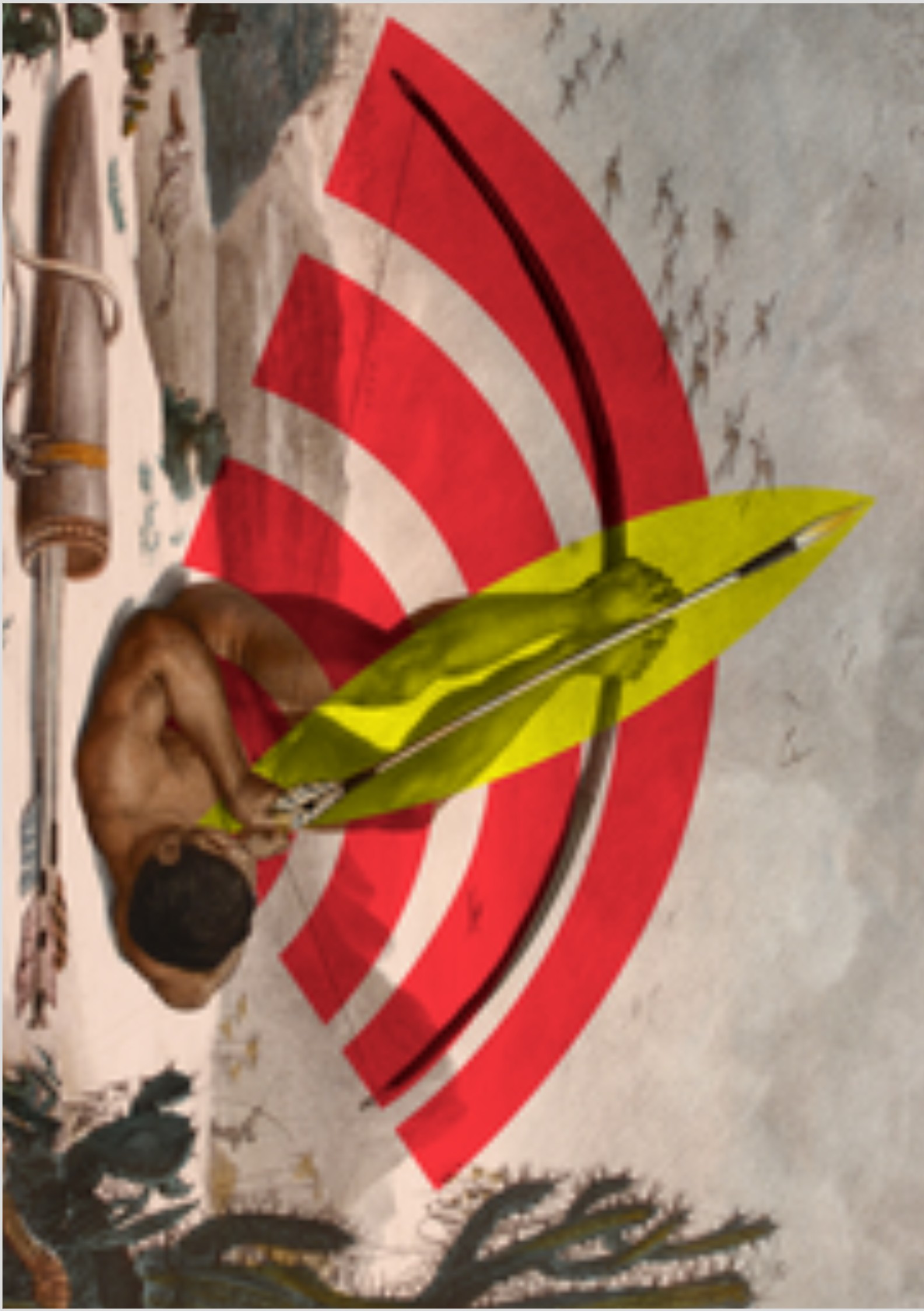 Arqueiro Digital - Logo Rádio Yandê A3 by Denilson Baniwa