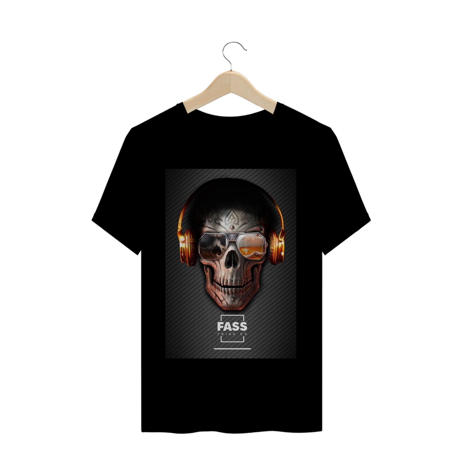 Nome do produto  Fass music skull
