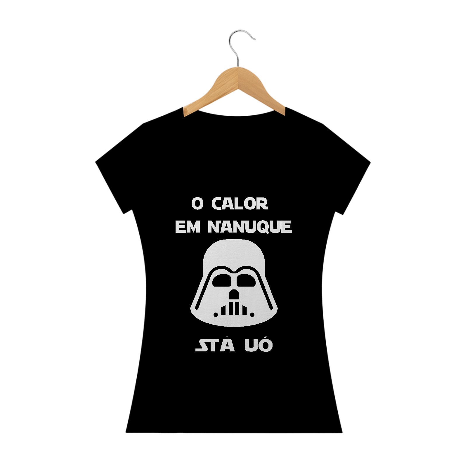 Camiseta Feminina -  Stars Wars (Preta)