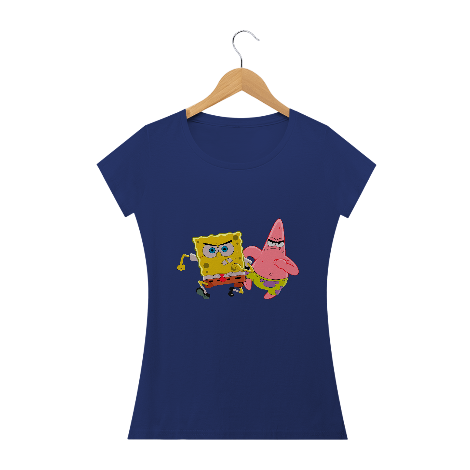 Nome do produto  Baby look Bob esponja e Patrick