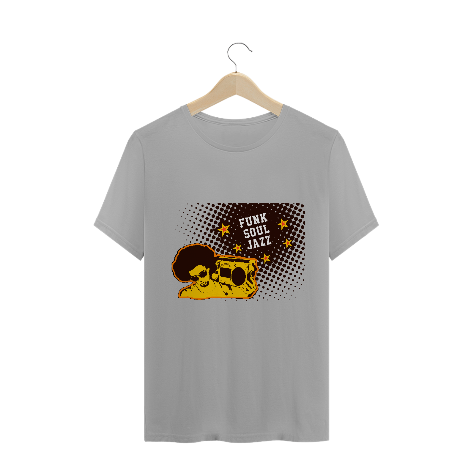 Nome do produto  Camiseta Funk soul jazz