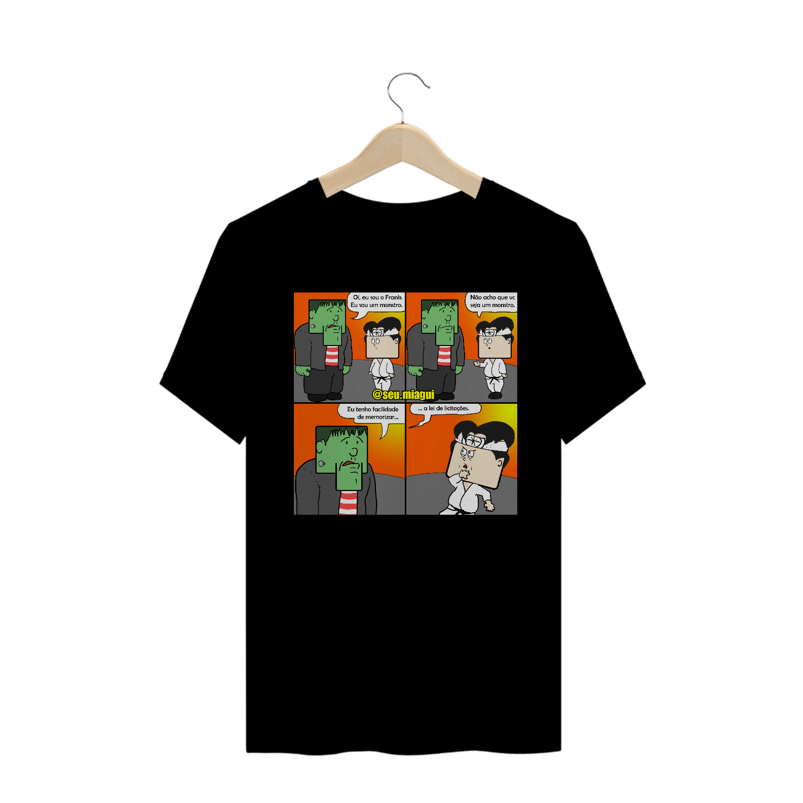 Camiseta Tirinha 09 Direito