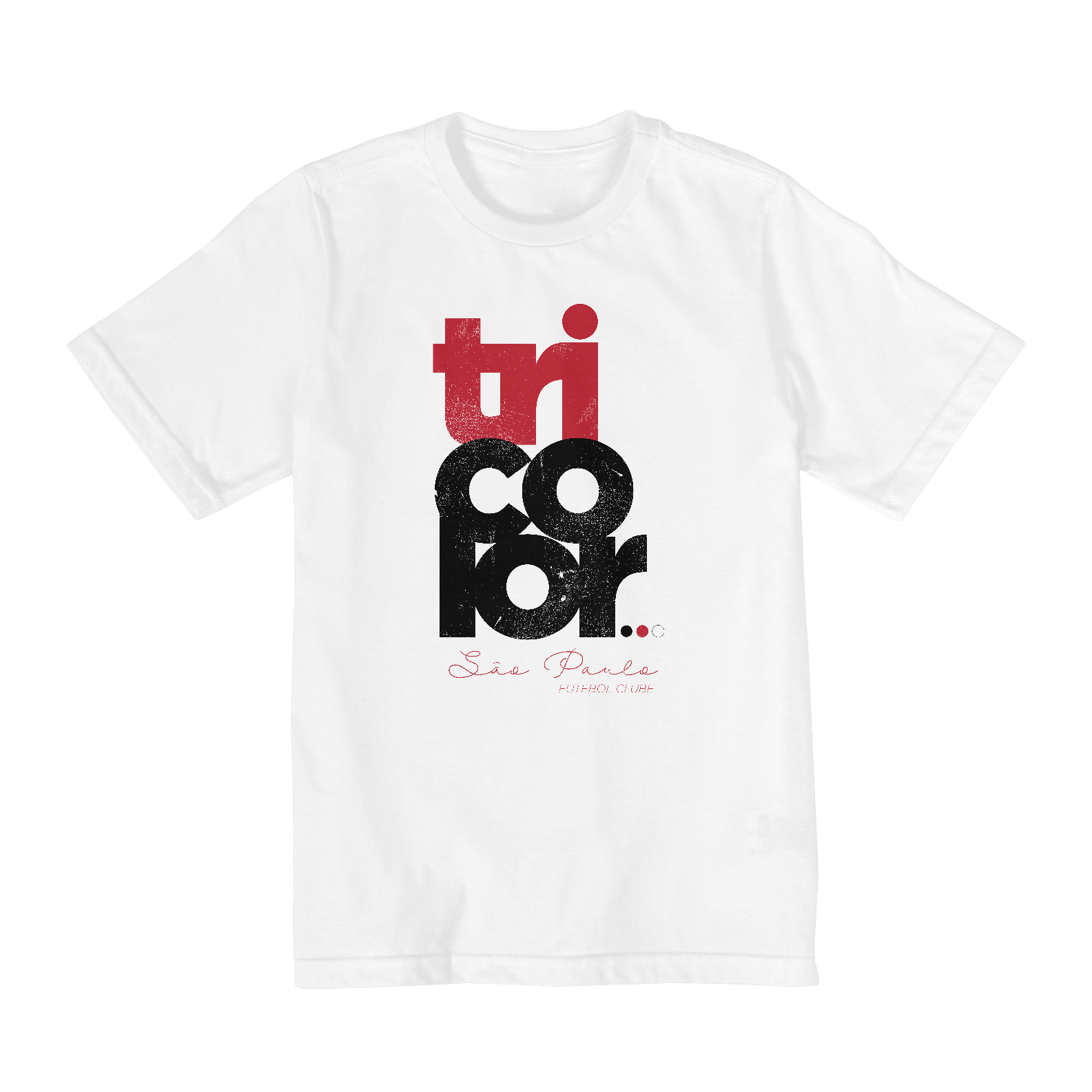 T-SHIRT INFANTIL TRICOLOR