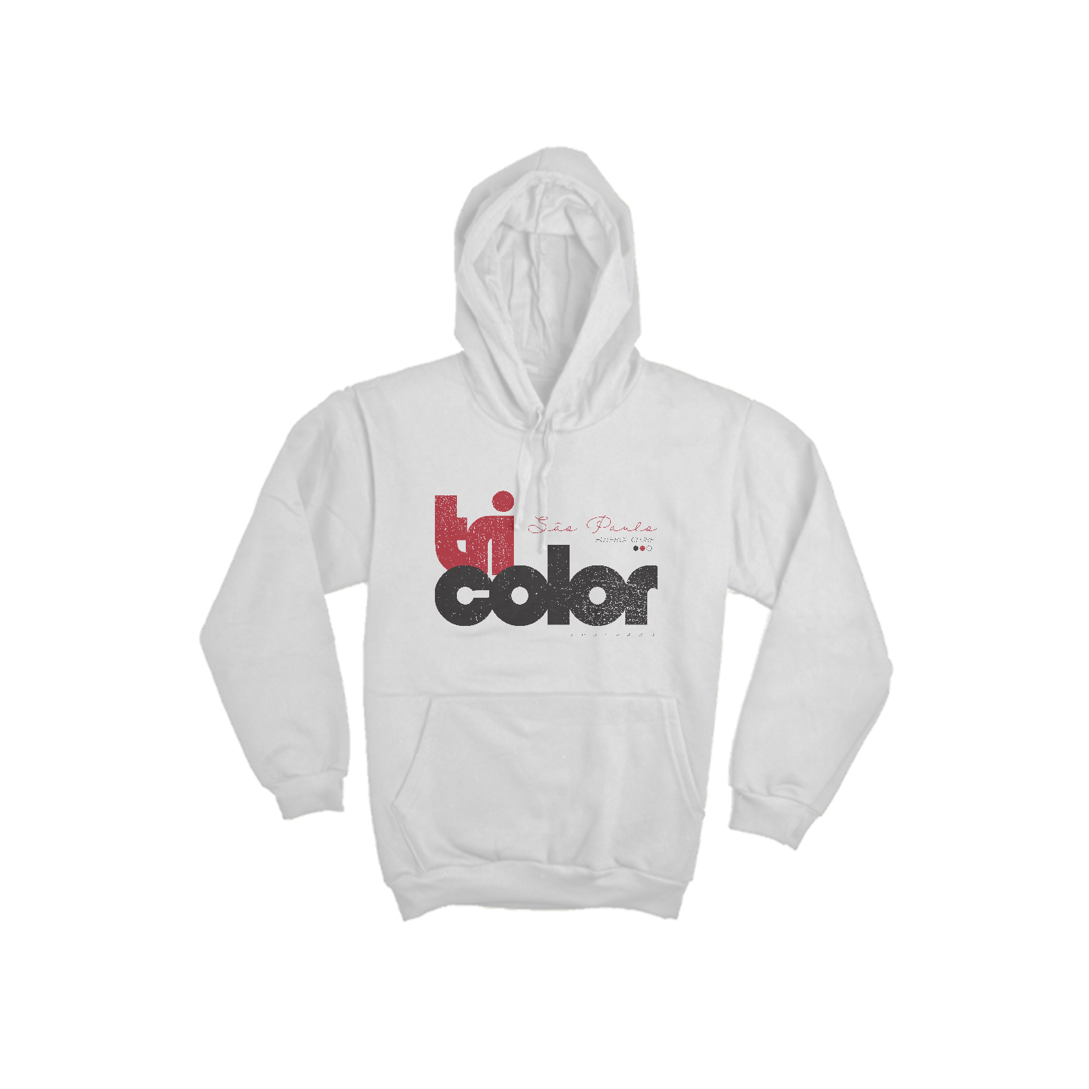 MOLETOM CANGURU TRICOLOR