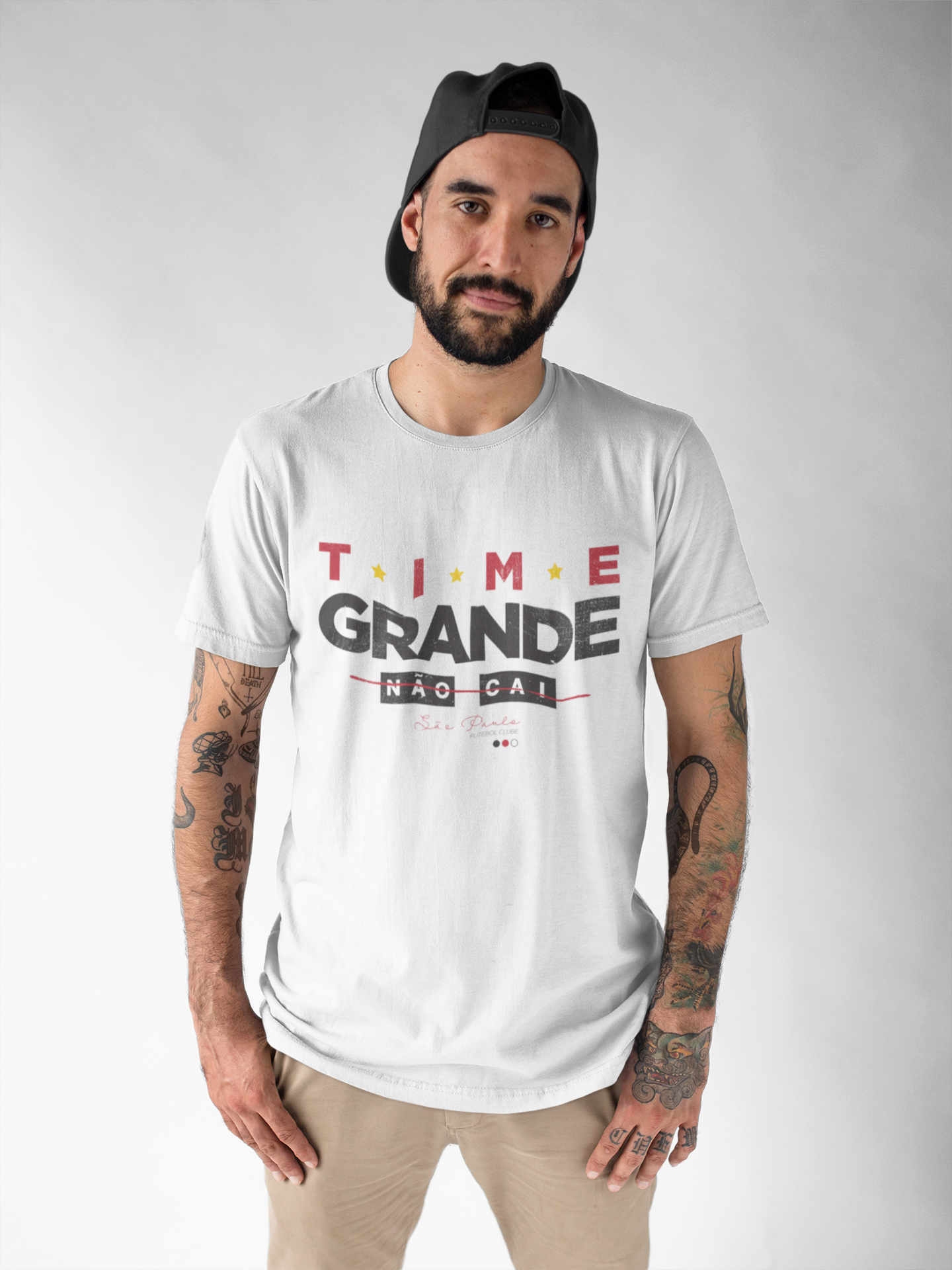 T-SHIRT TIME GRANDE NÃO CAI