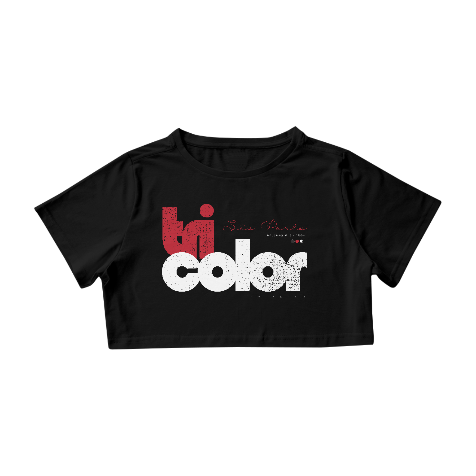 T-SHIRT CROPPED TRICOLOR 2