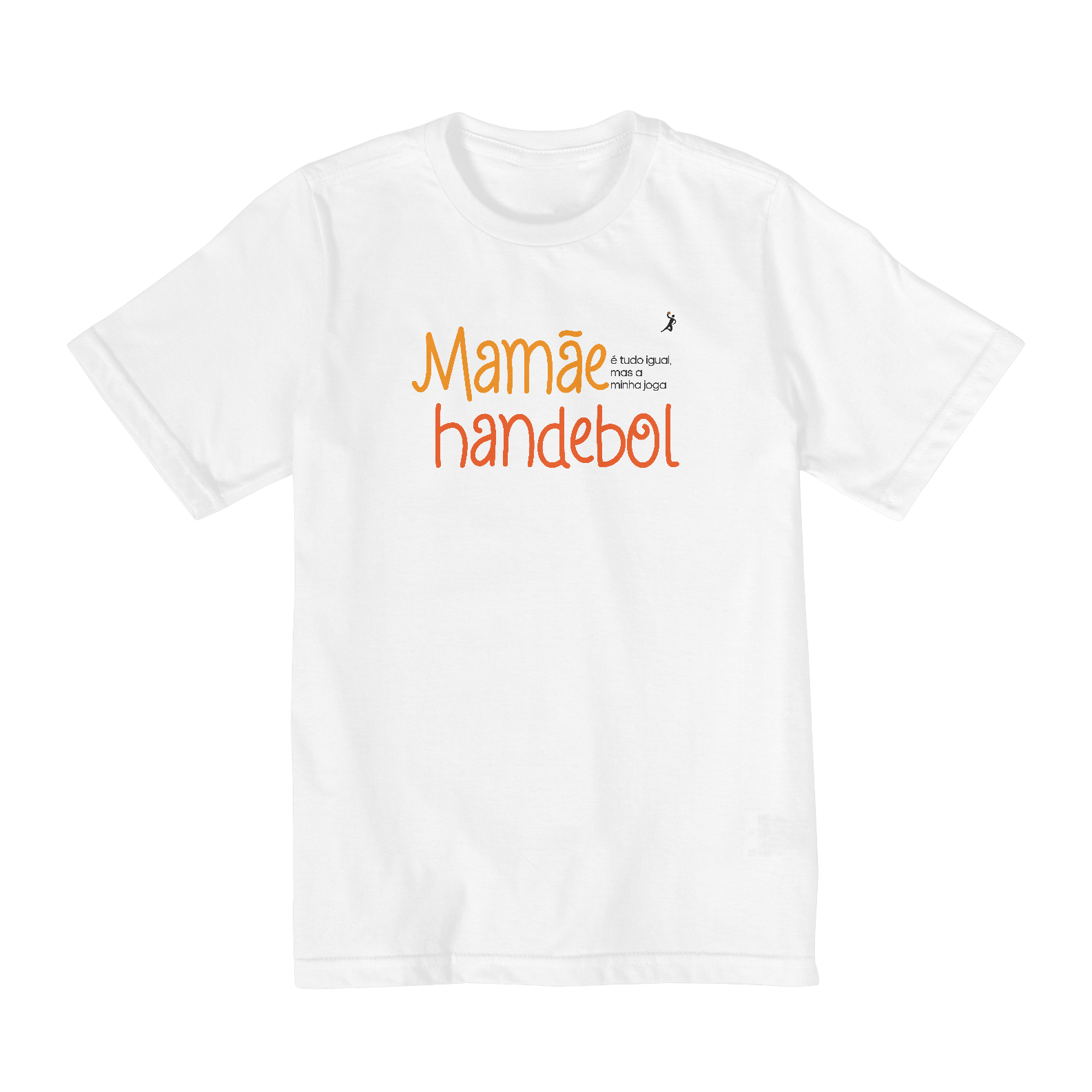 Camisa Infantil - Papai Joga Handebol