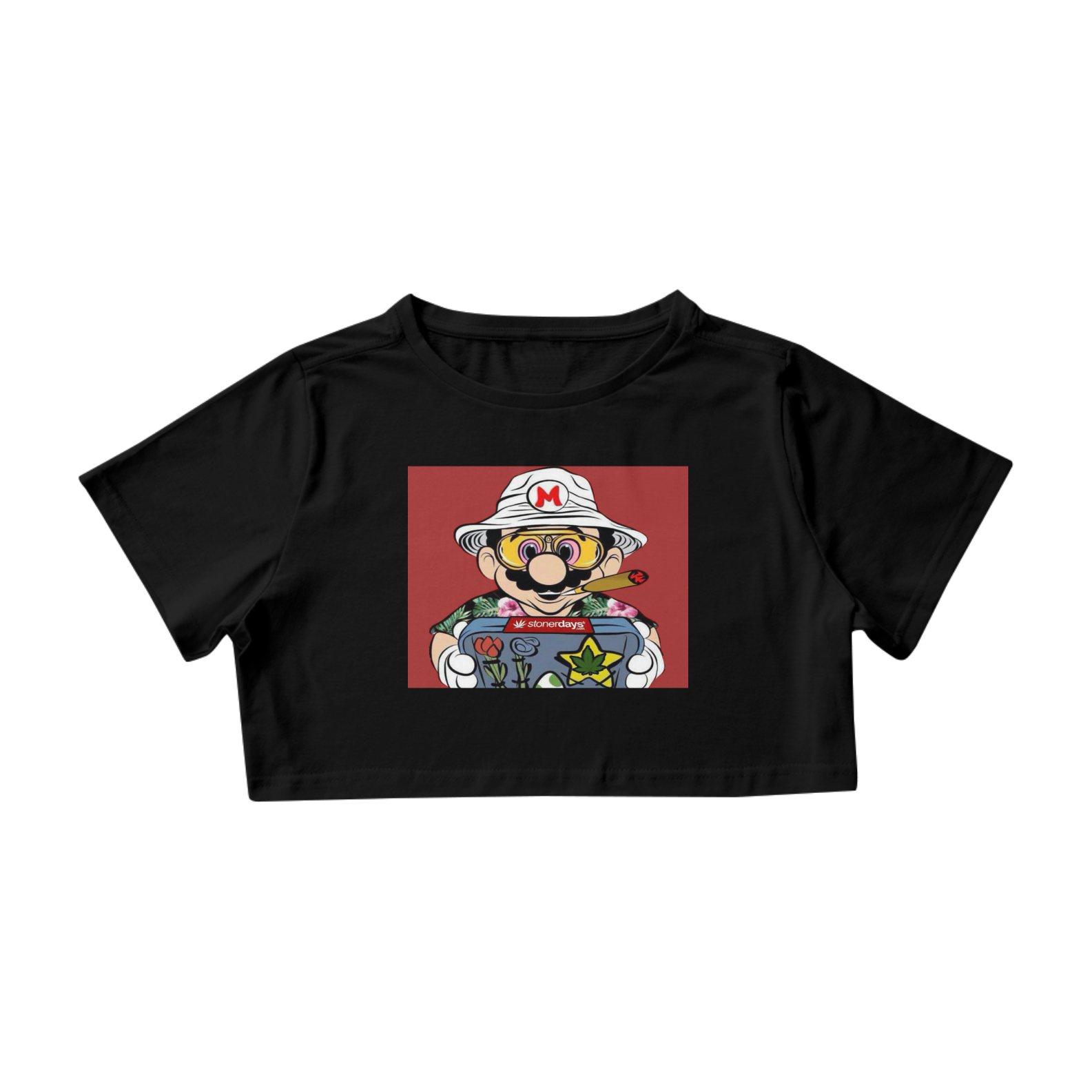 Nome do produto  Croped Super Mario World charuto