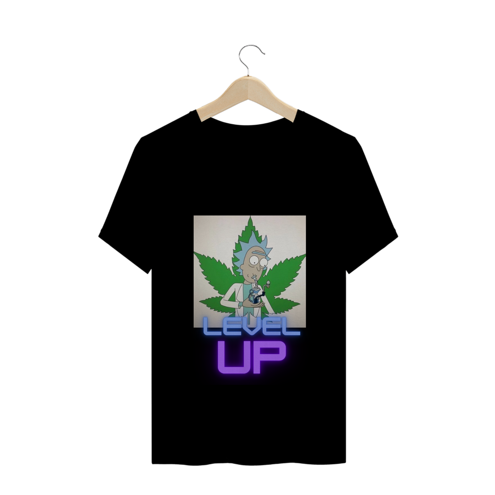Nome do produto  T-Shitt Prime Rick Level Up