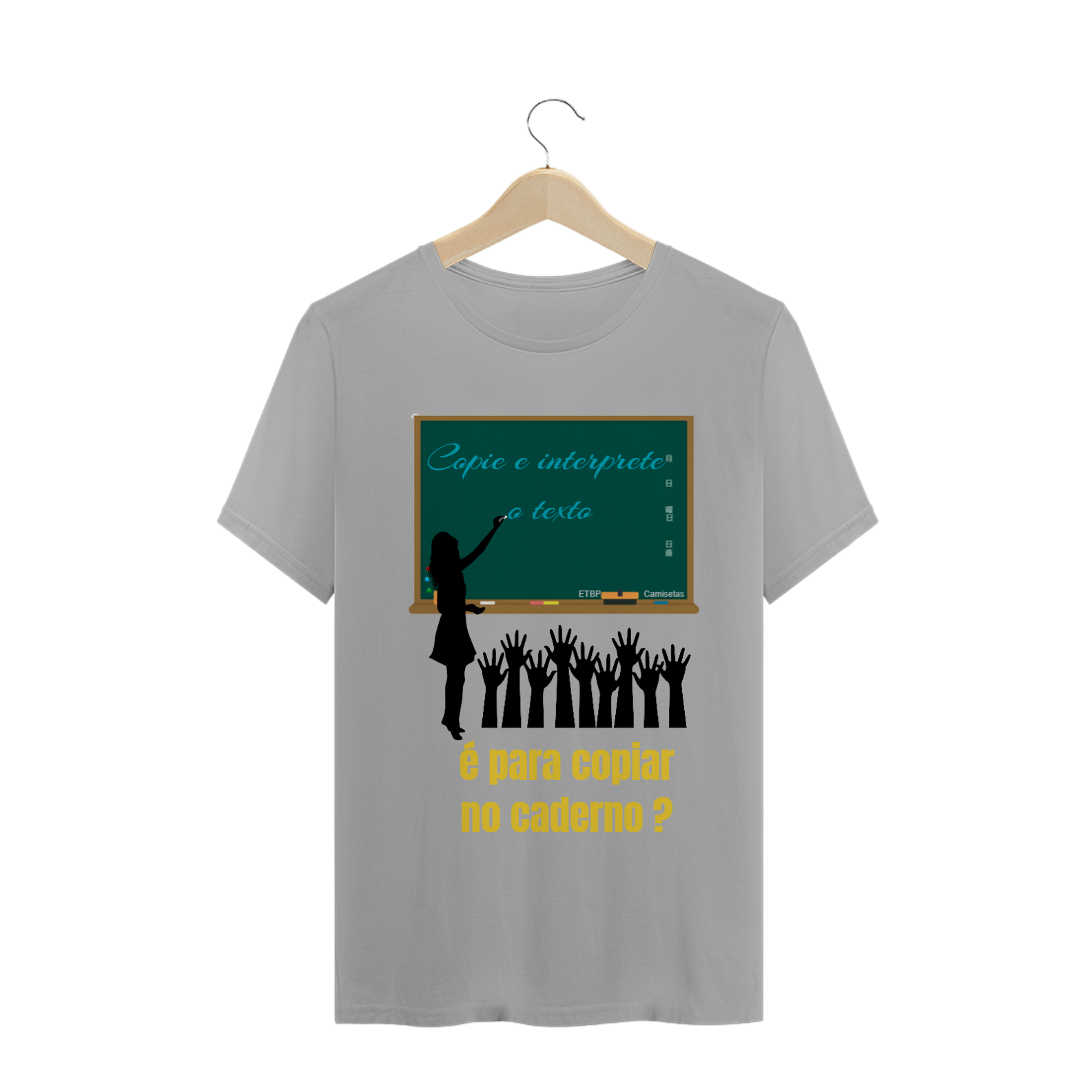 Nome do produto  camisetas de professoras