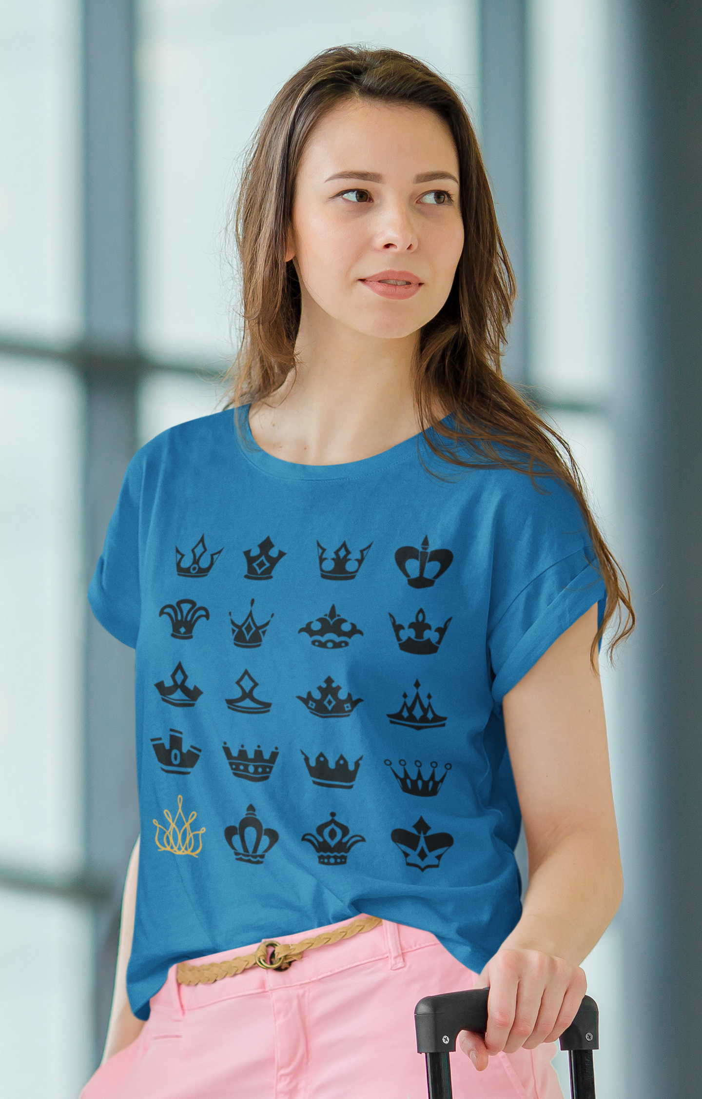 Camiseta Coroas Estonada