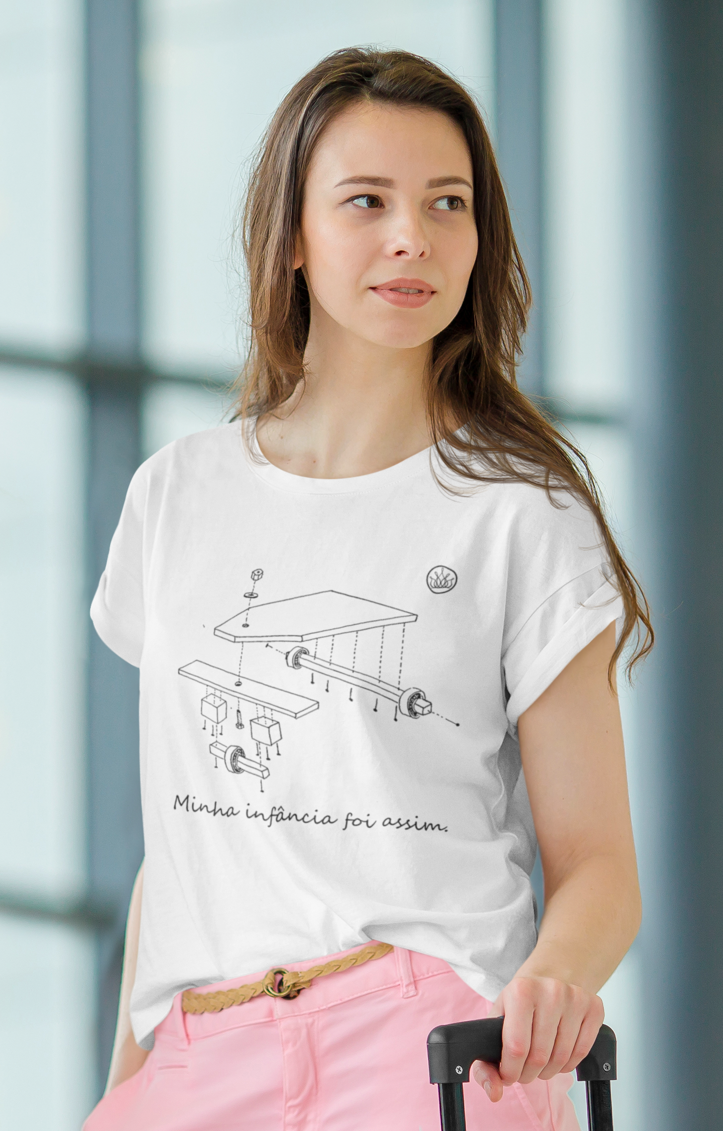 Camiseta Rolimã Draft Branca