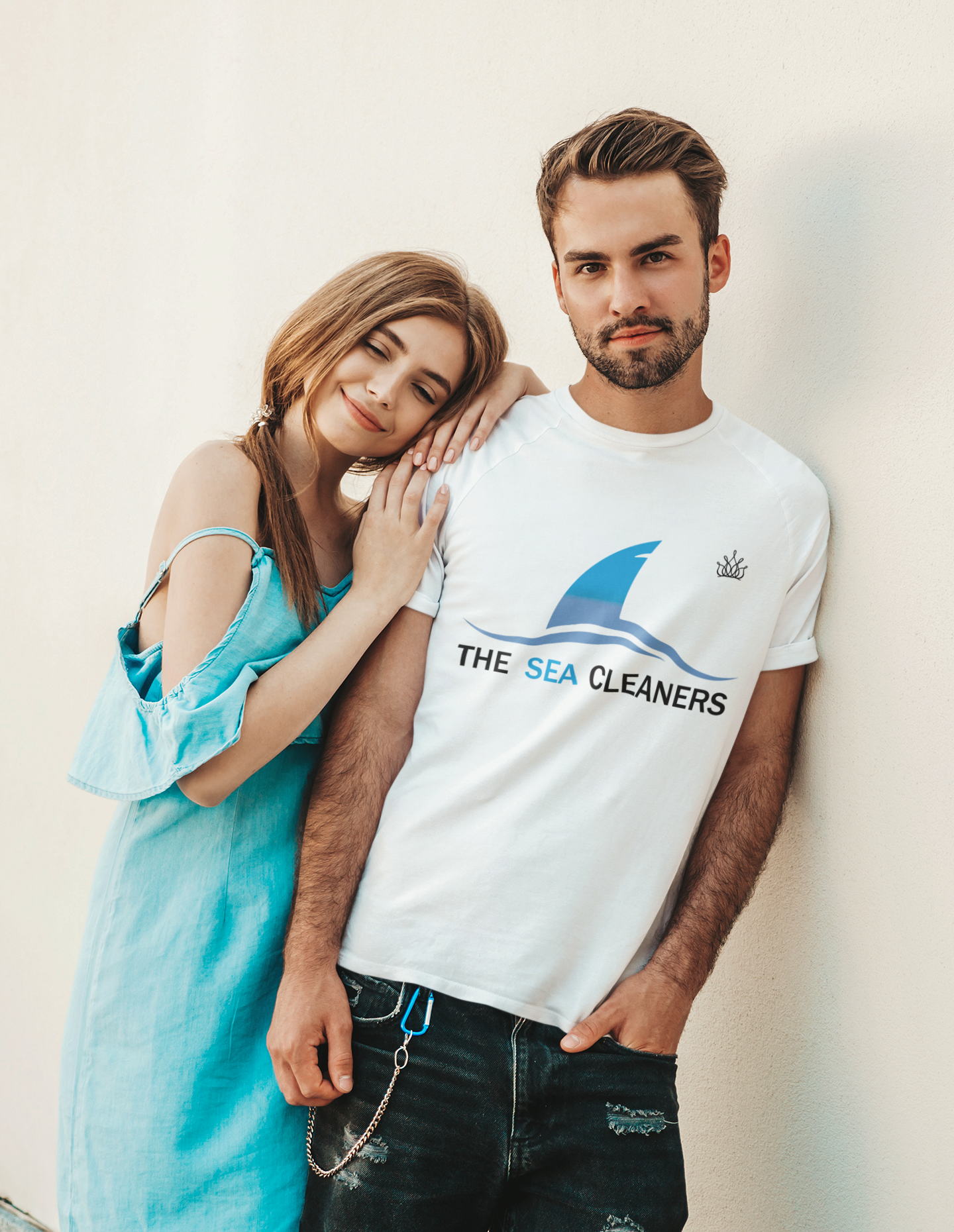 Camiseta Shark branca