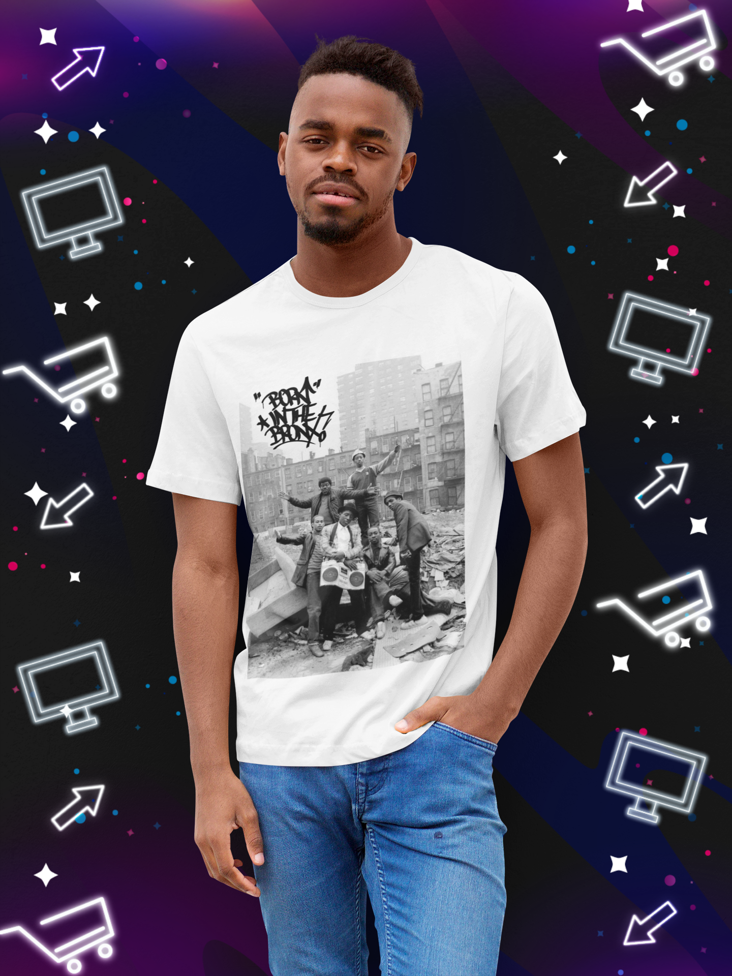 Camiseta Bronx Music Branca