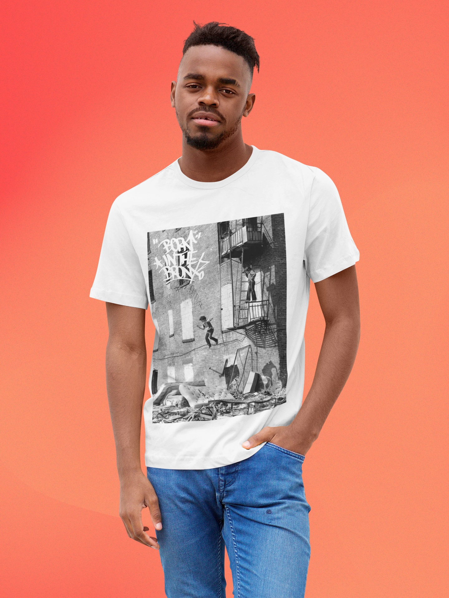 Camiseta Bronx Kids Branca