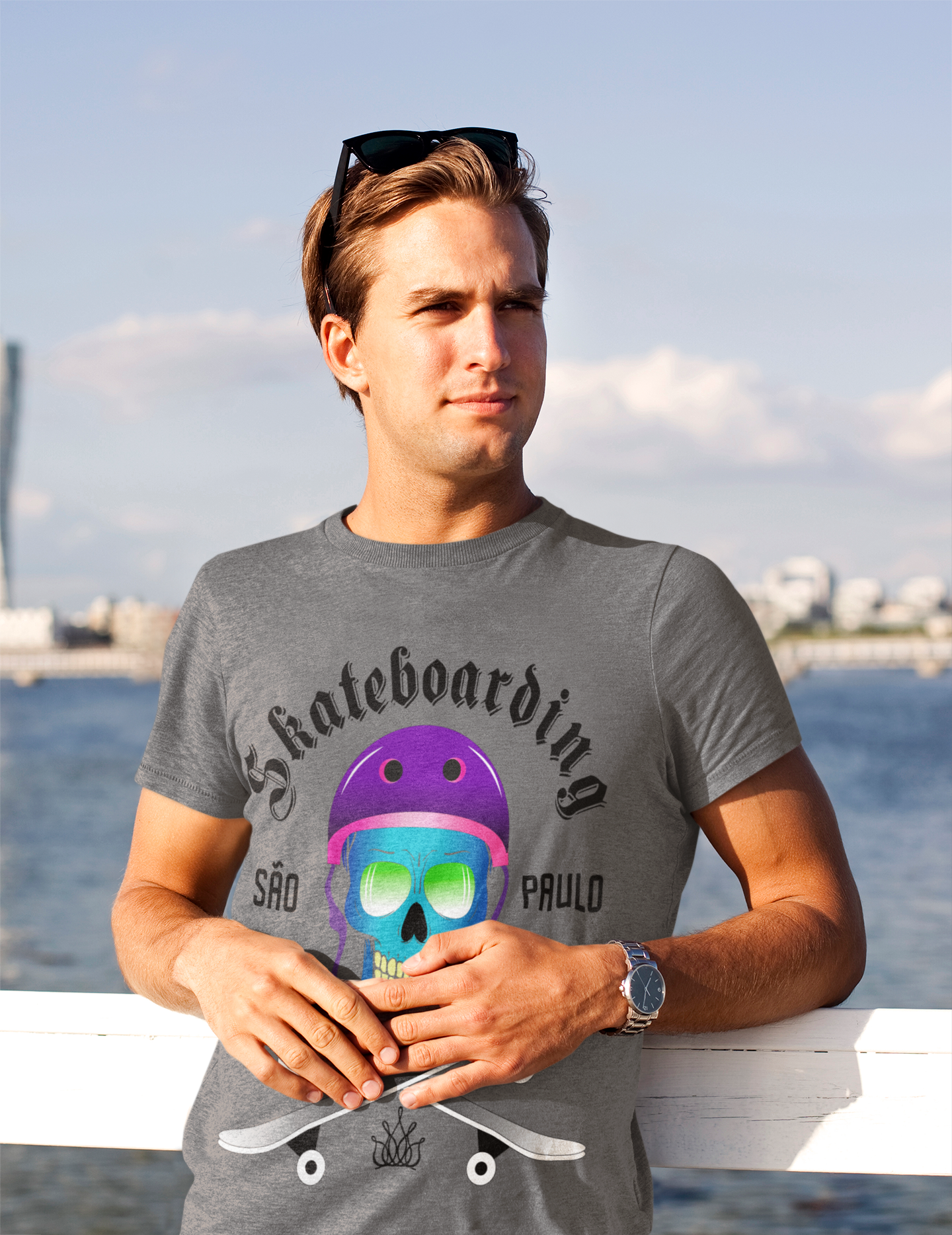 Camiseta Skateboarding SP