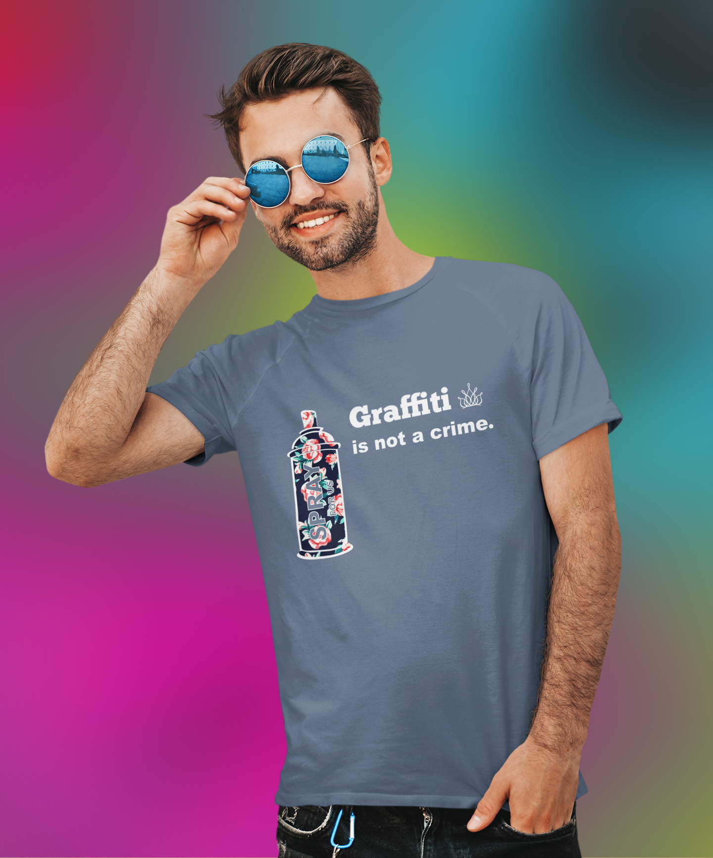 Camiseta Graffiti is not a Crime