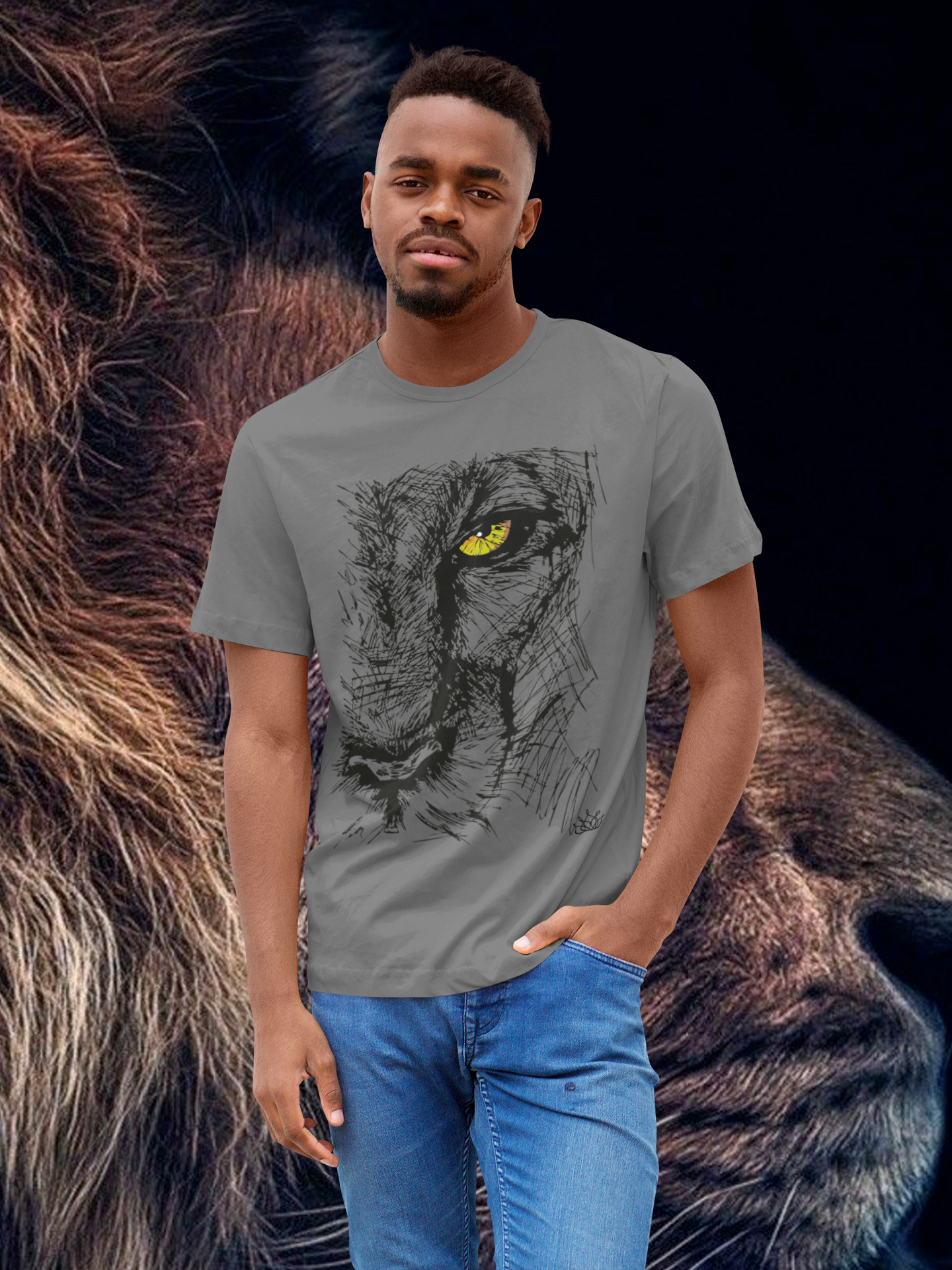 Camiseta Lion