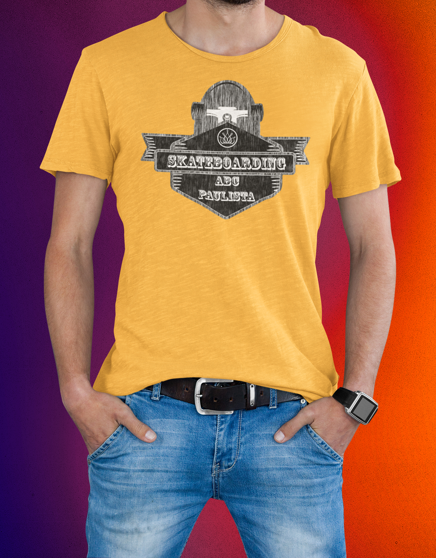 Camiseta Skateboarding ABC Paulista