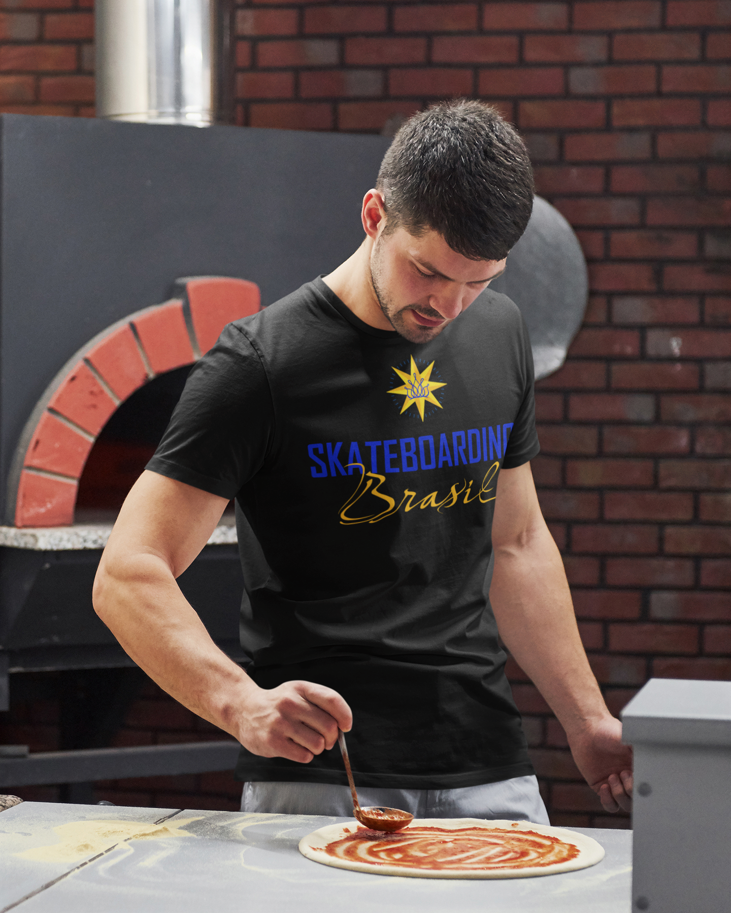 Camiseta Skateboarding Brasil 