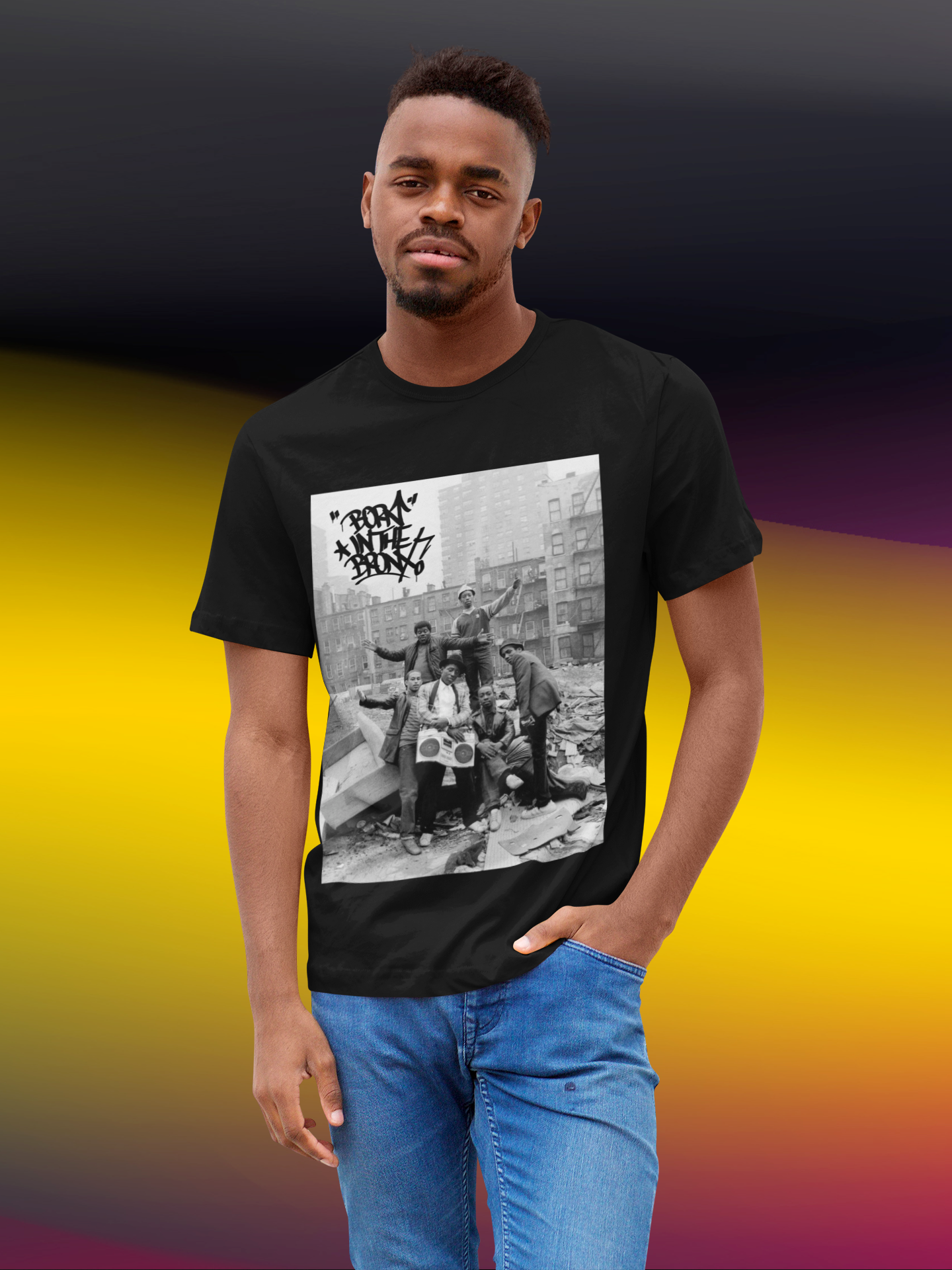 Camiseta Bronx Music Preta