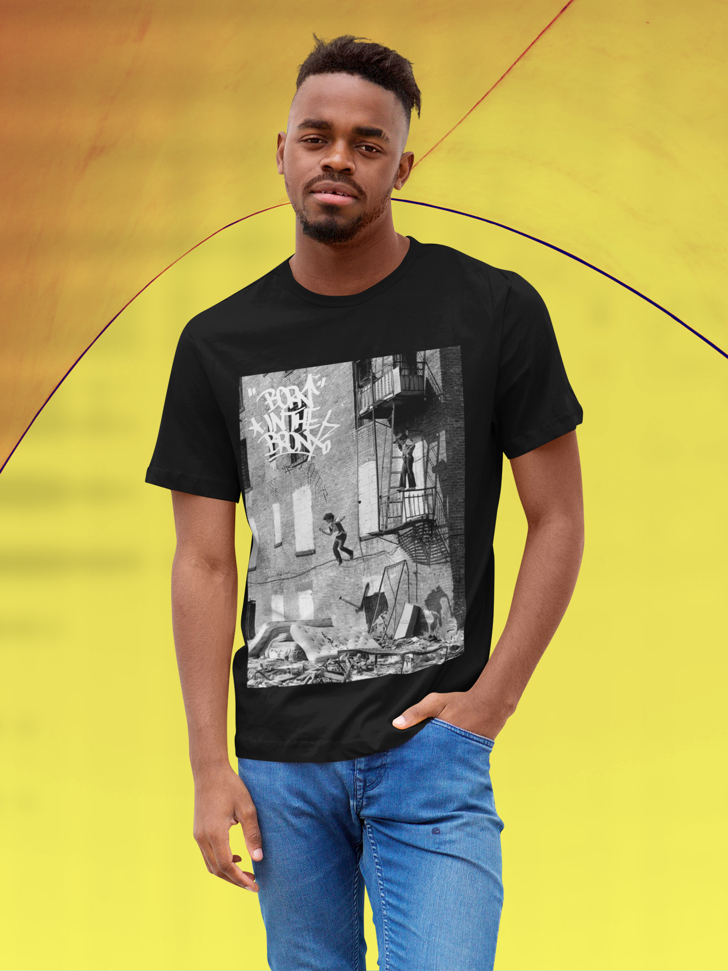 Camiseta Bronx Kids Preta