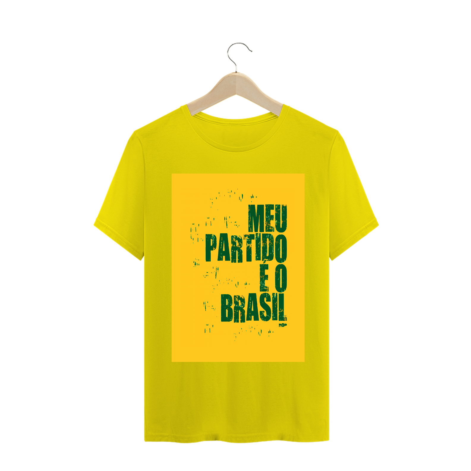 Nome do produto  Camiseta Meu Partido é o Brasil