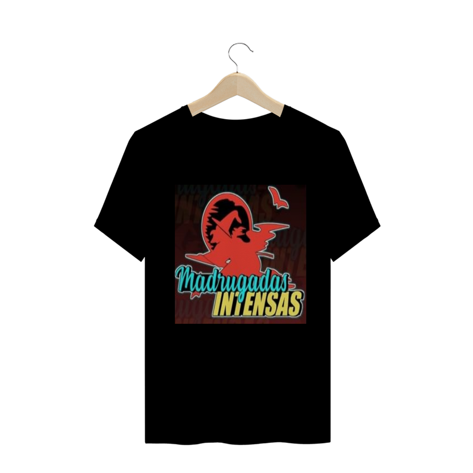 Nome do produto  CAMISA GRUPO MADRUGADAS INTENSAS MODELO  BRUXA!!
