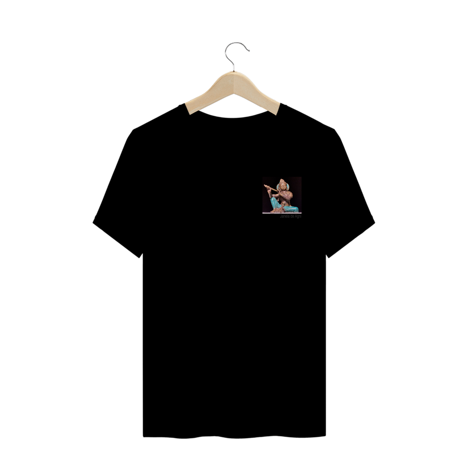 Camiseta emblema Krishna
