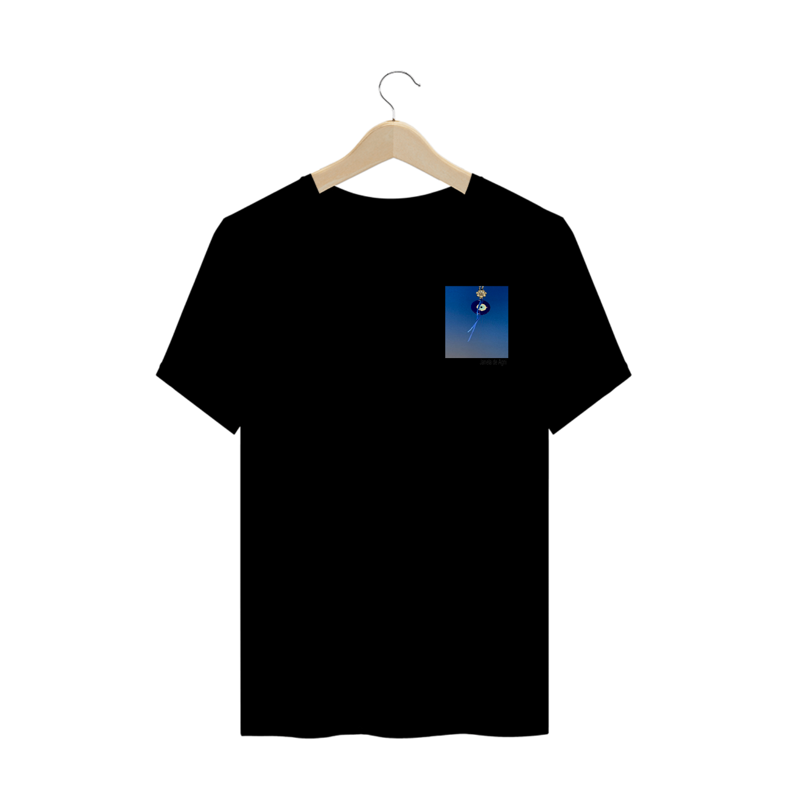 Camiseta emblema Olho Grego