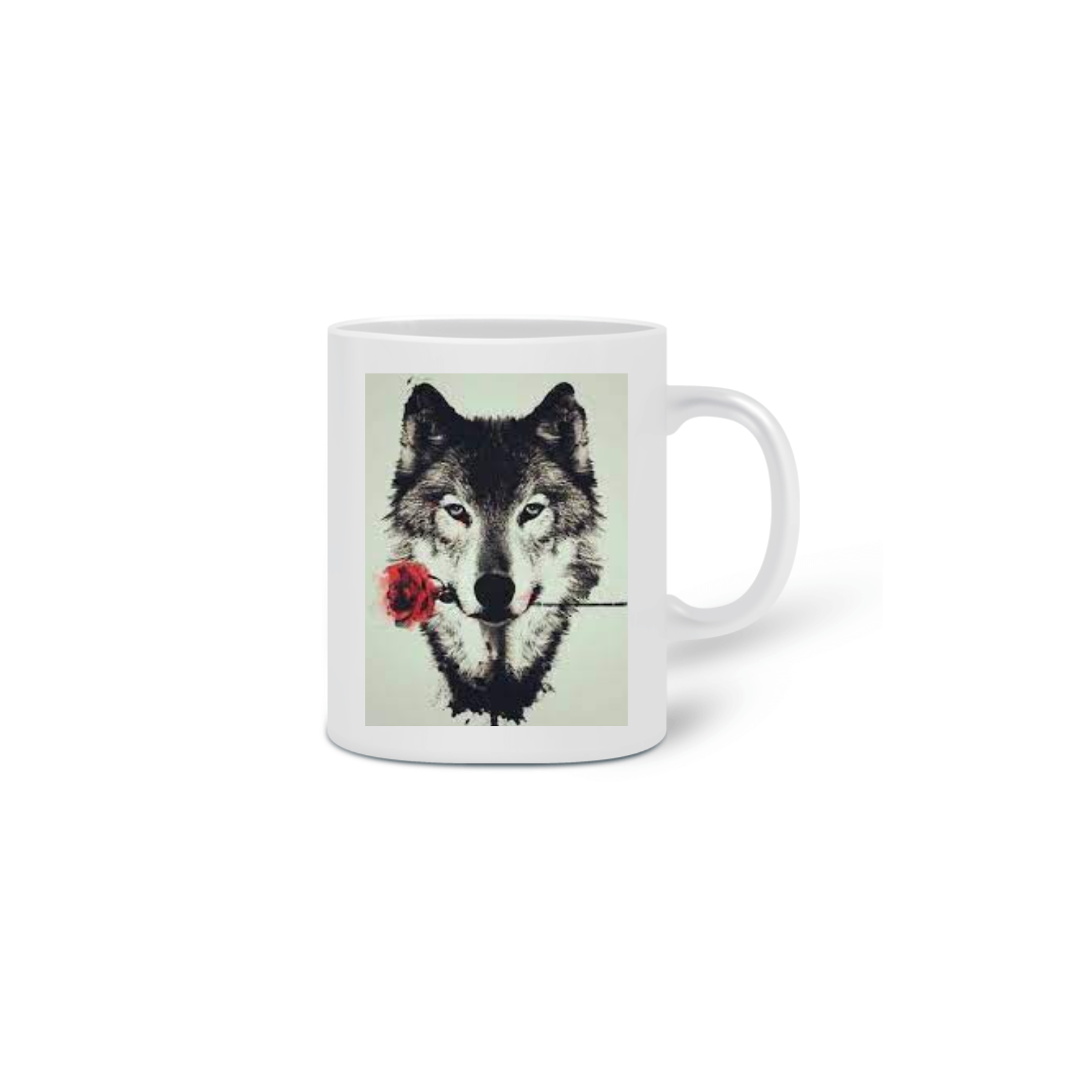 caneca de lobo
