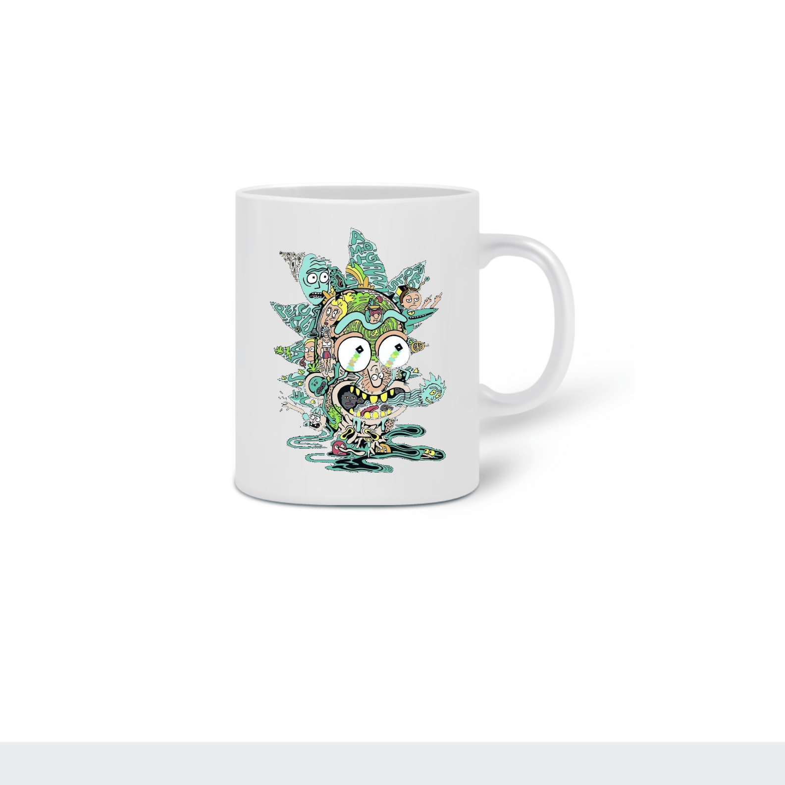 caneca rick and morty