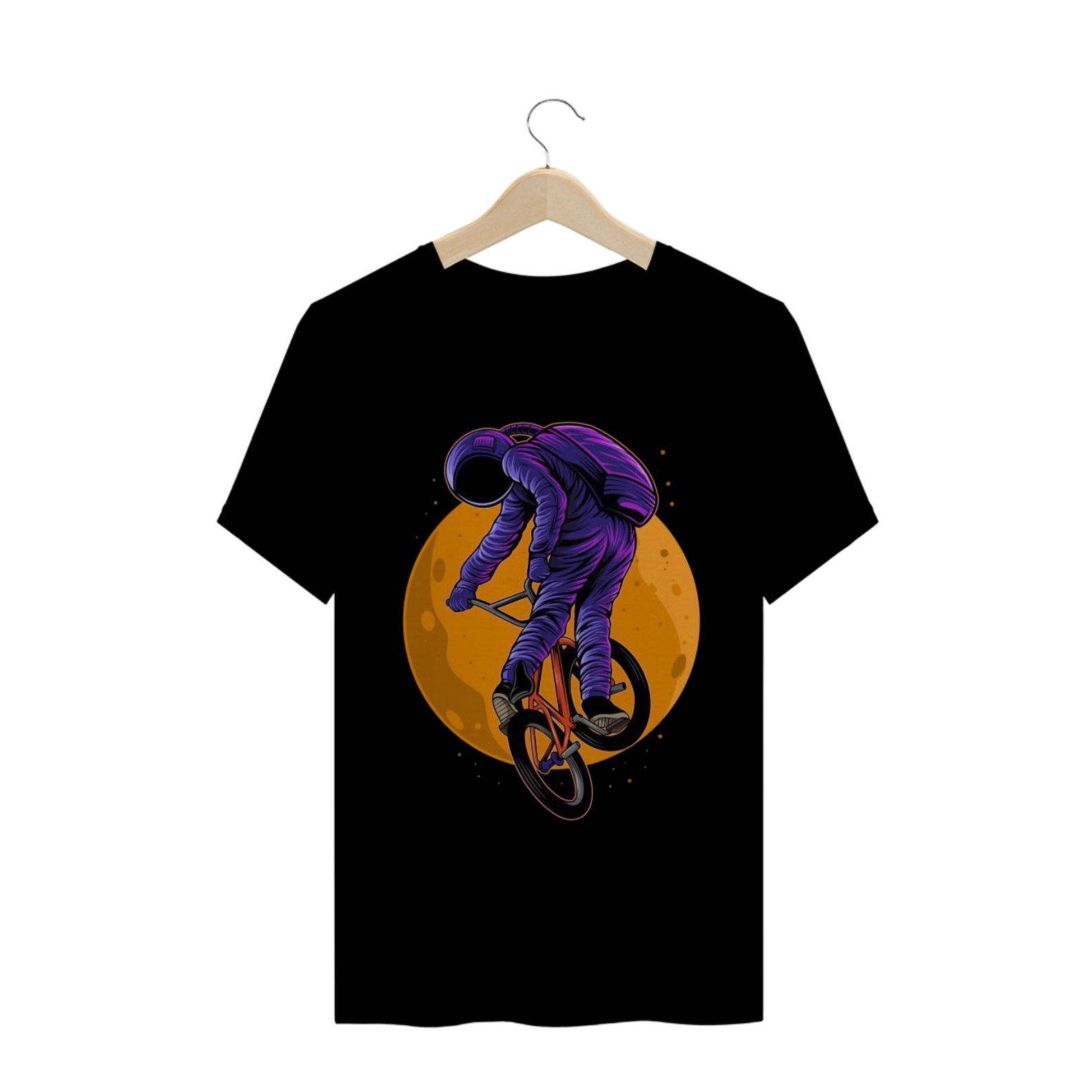 t-shirt  astronaut bmx