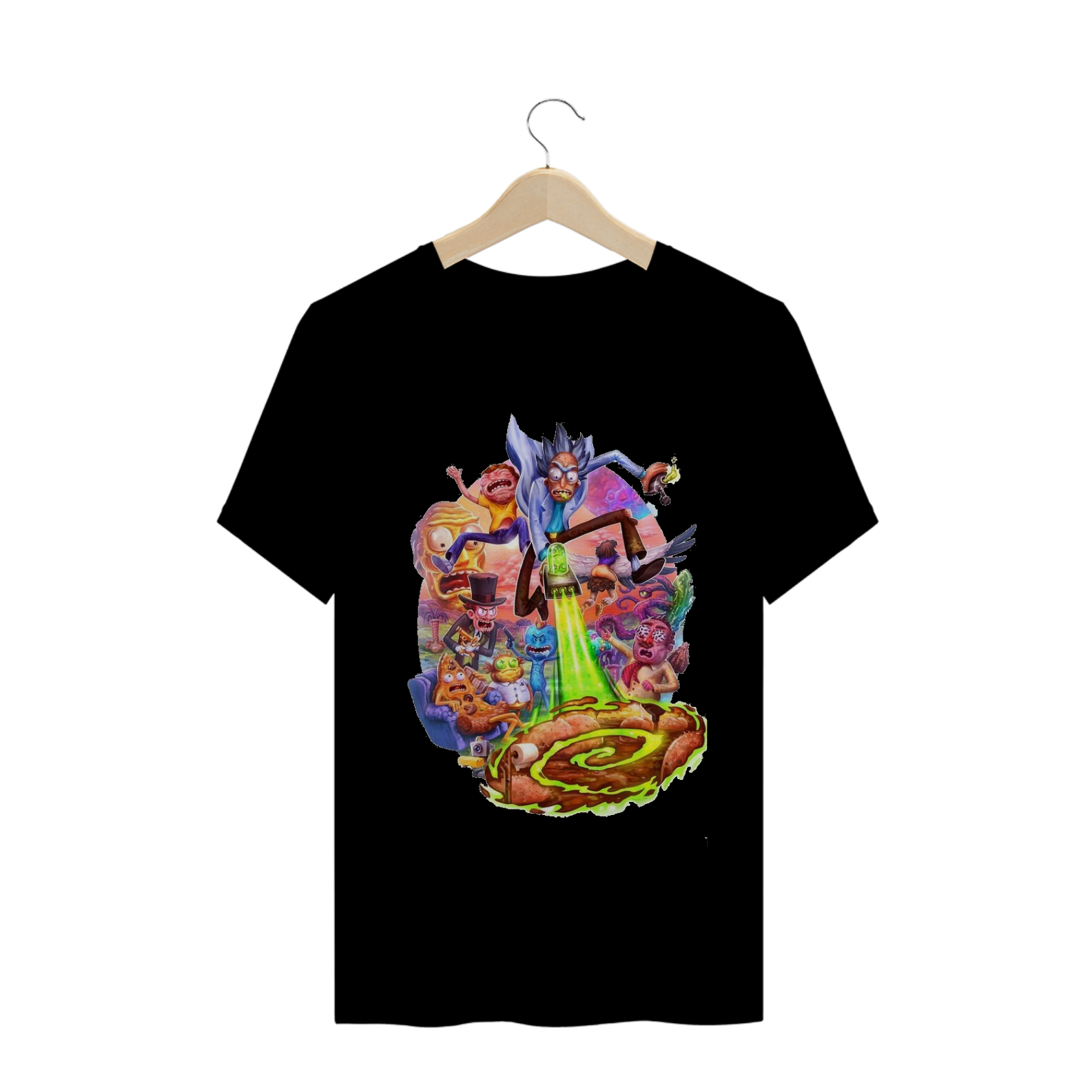 t-shirt  rick and morty
