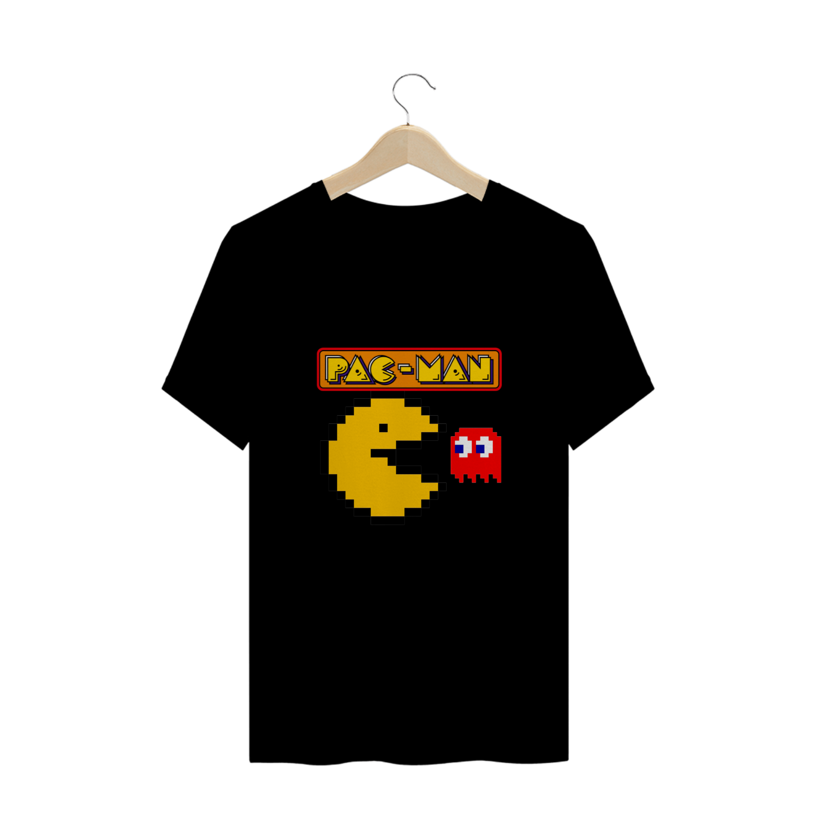 Nome do produto  T-Shirt Pac-man Fliperama Vintage