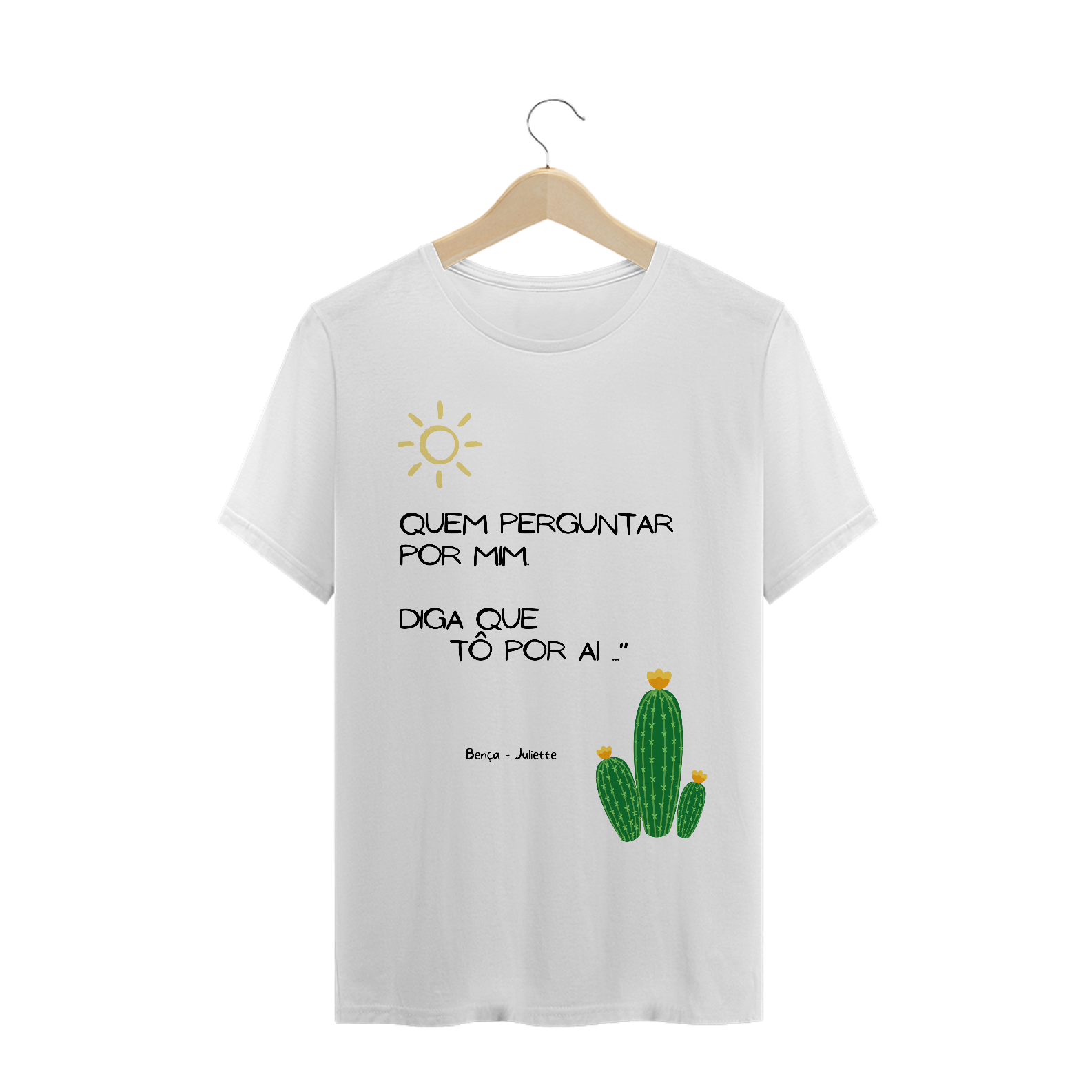 CAMISETA MUSICA BENÇA - T-SHIRT QUALITY