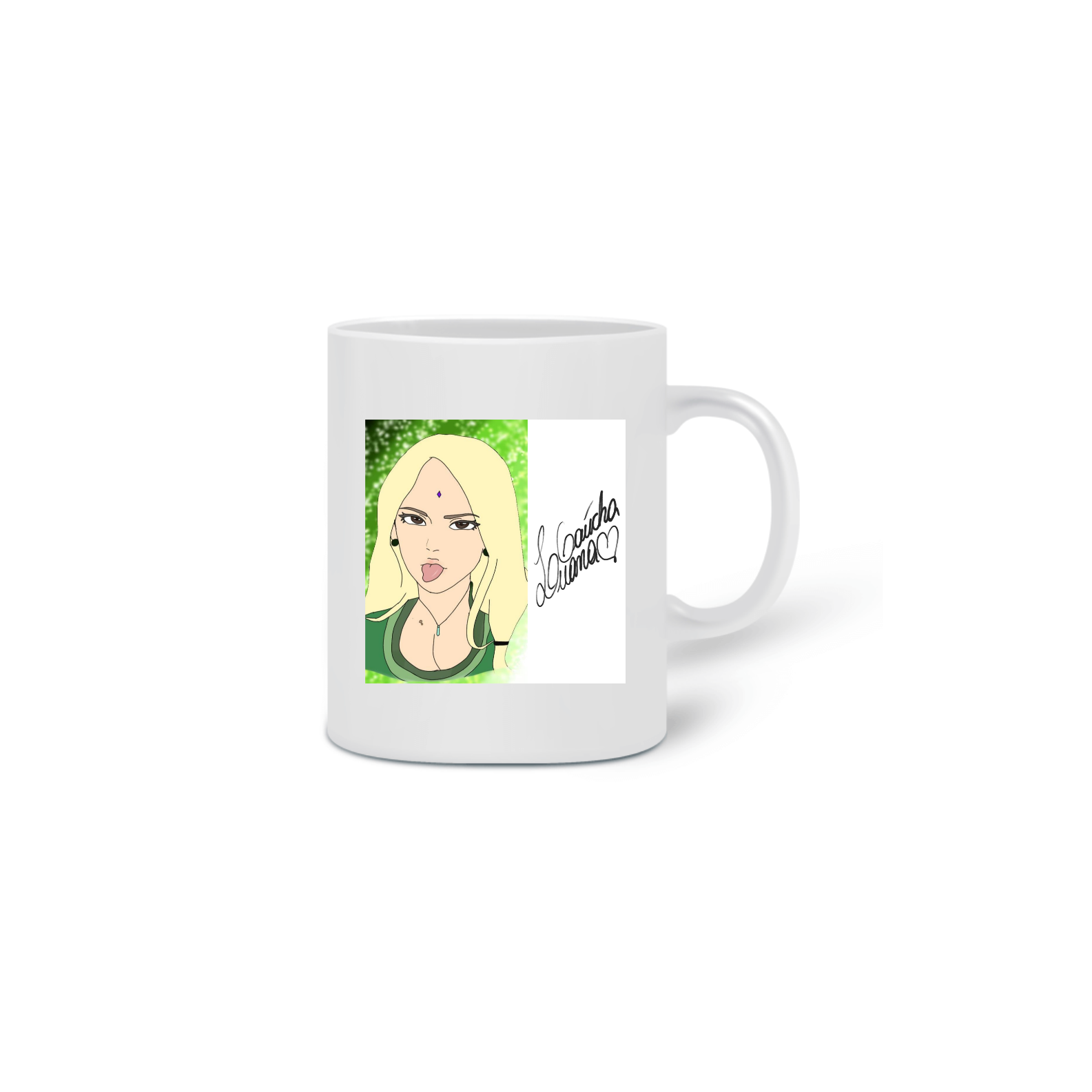 Nome do produto  Caneca com assinatura Luana Gaucha